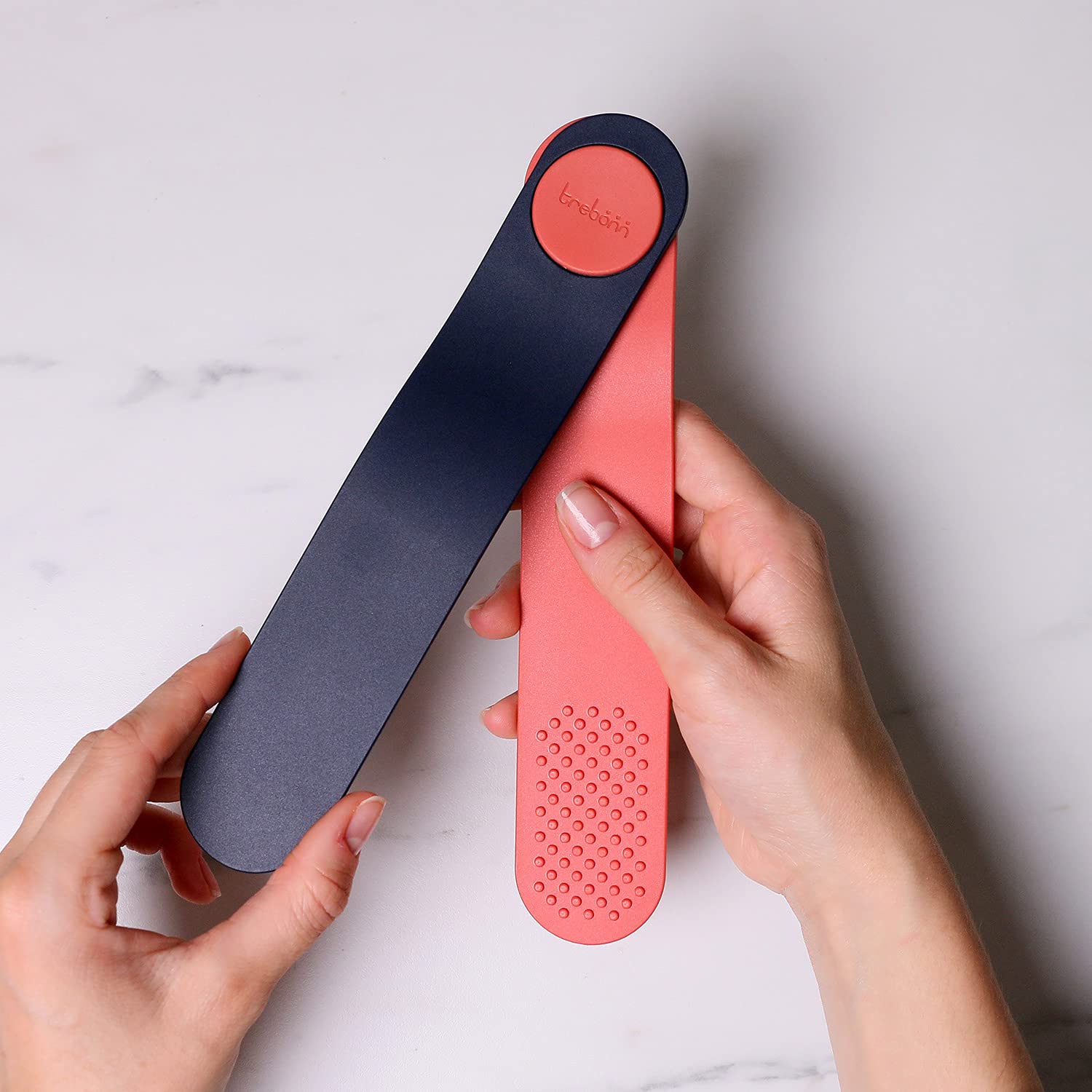 Trebonn - Twist Spatula & Tongs, Pliers & Spatula In One Product Only, With A Simple Gesture, Turns Into Tongs & Spatula For Tur
