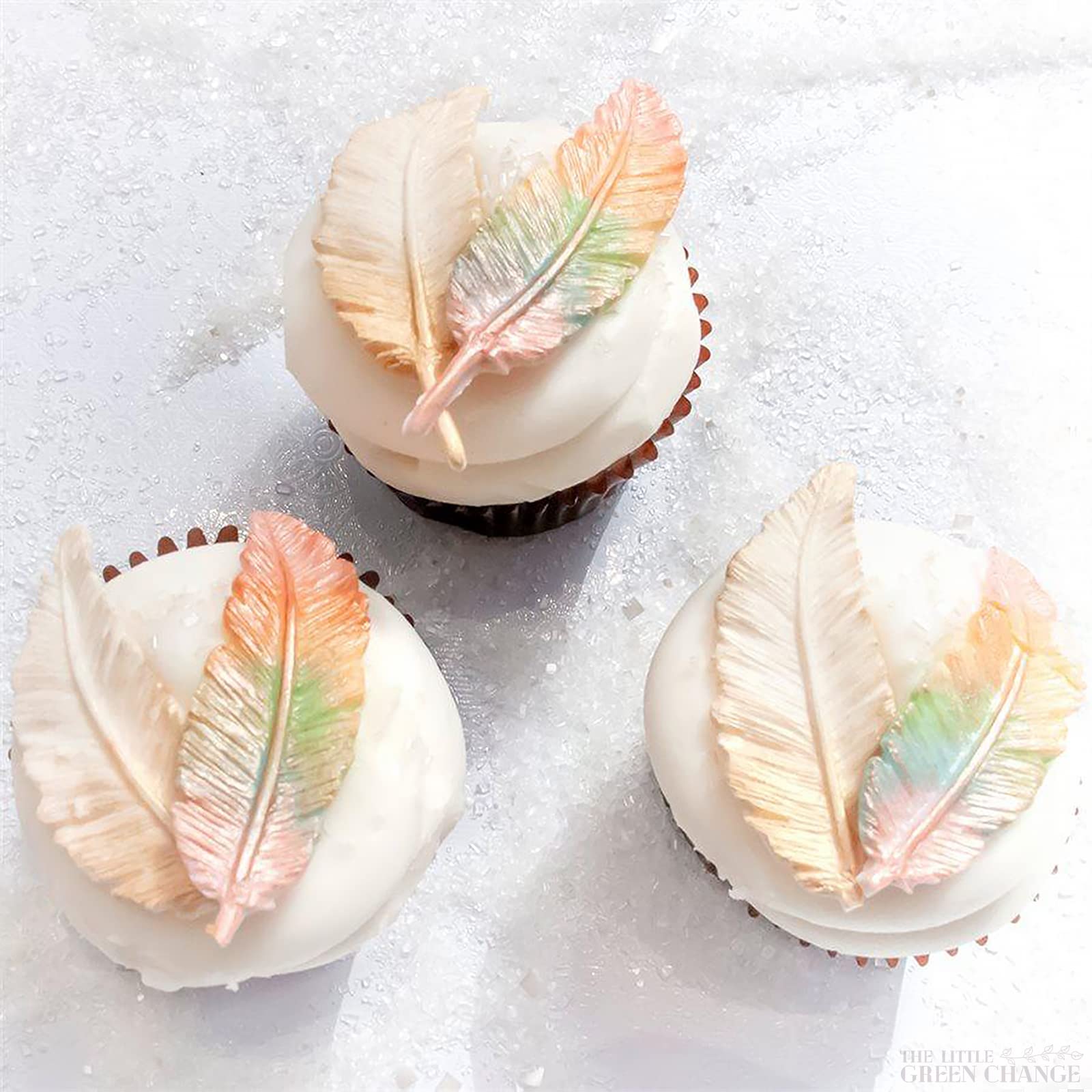 Feather Candy Molds For Baking - Pink Candy Molds Silicone Soap Molds For Clay Crafting Feather Mold Fondant Silicon Molds For S