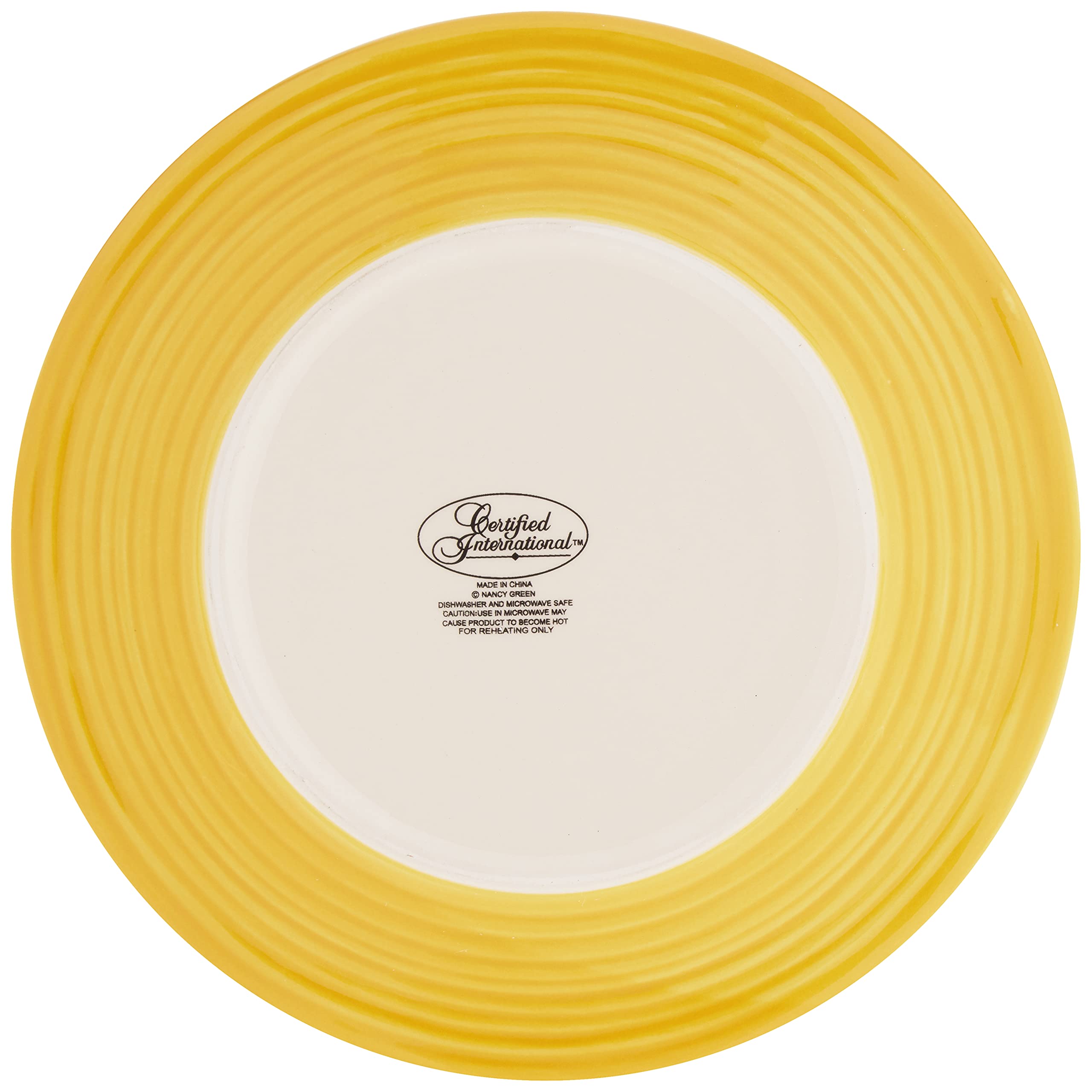 Certified International Valencia Dessert Plates (Set Of 4), 8.75'', Multicolor