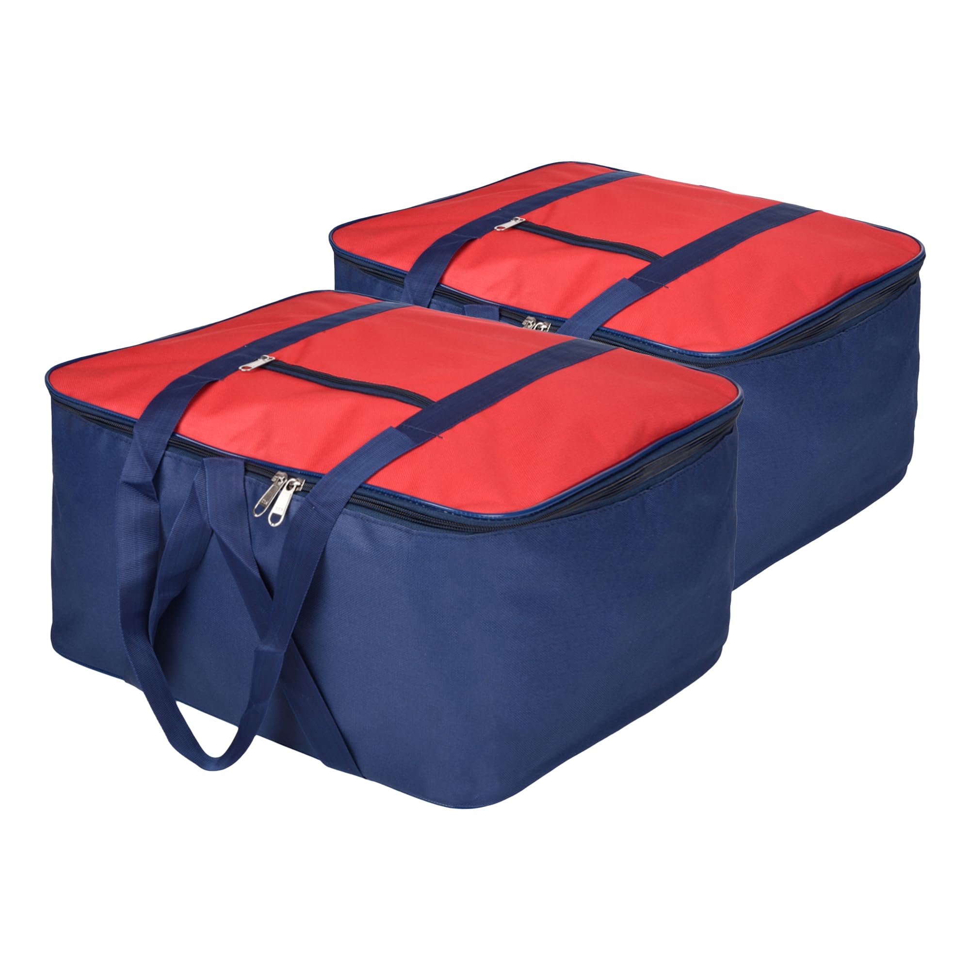 Urbane Home Pack Of 2 UnderBed Storage Bags For Clothes  Winter Wrap Up Storage Cover For Bedding, Blanket & Bedsheet Organize