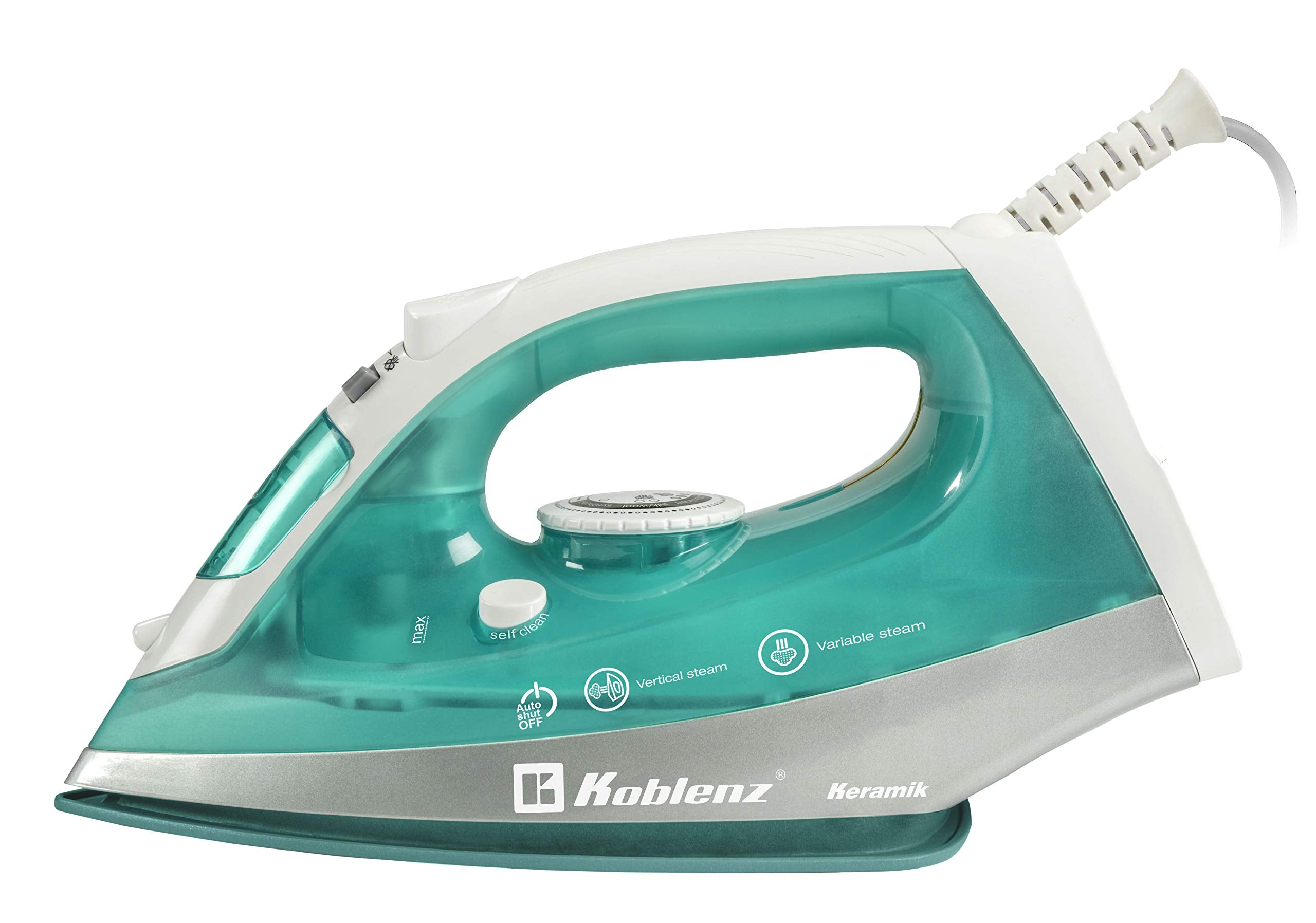 Koblenz Kitchen Magic Collection Pkk-380 Sa Secure Keramik Iron, One Size, Green