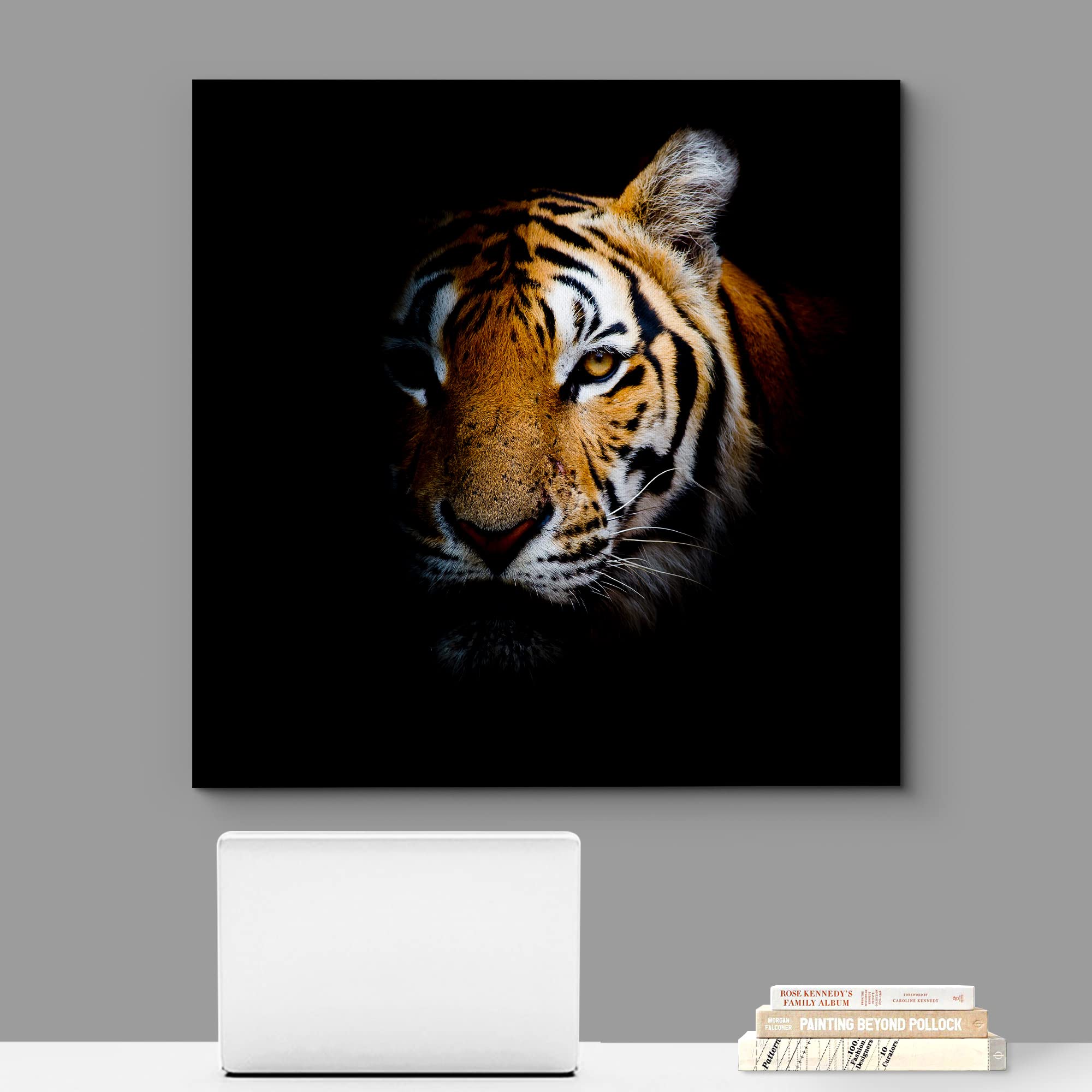 Wall26 Canvas Wall Art - Giclee Print Home Decoration (24'' X 24'', Tiger)