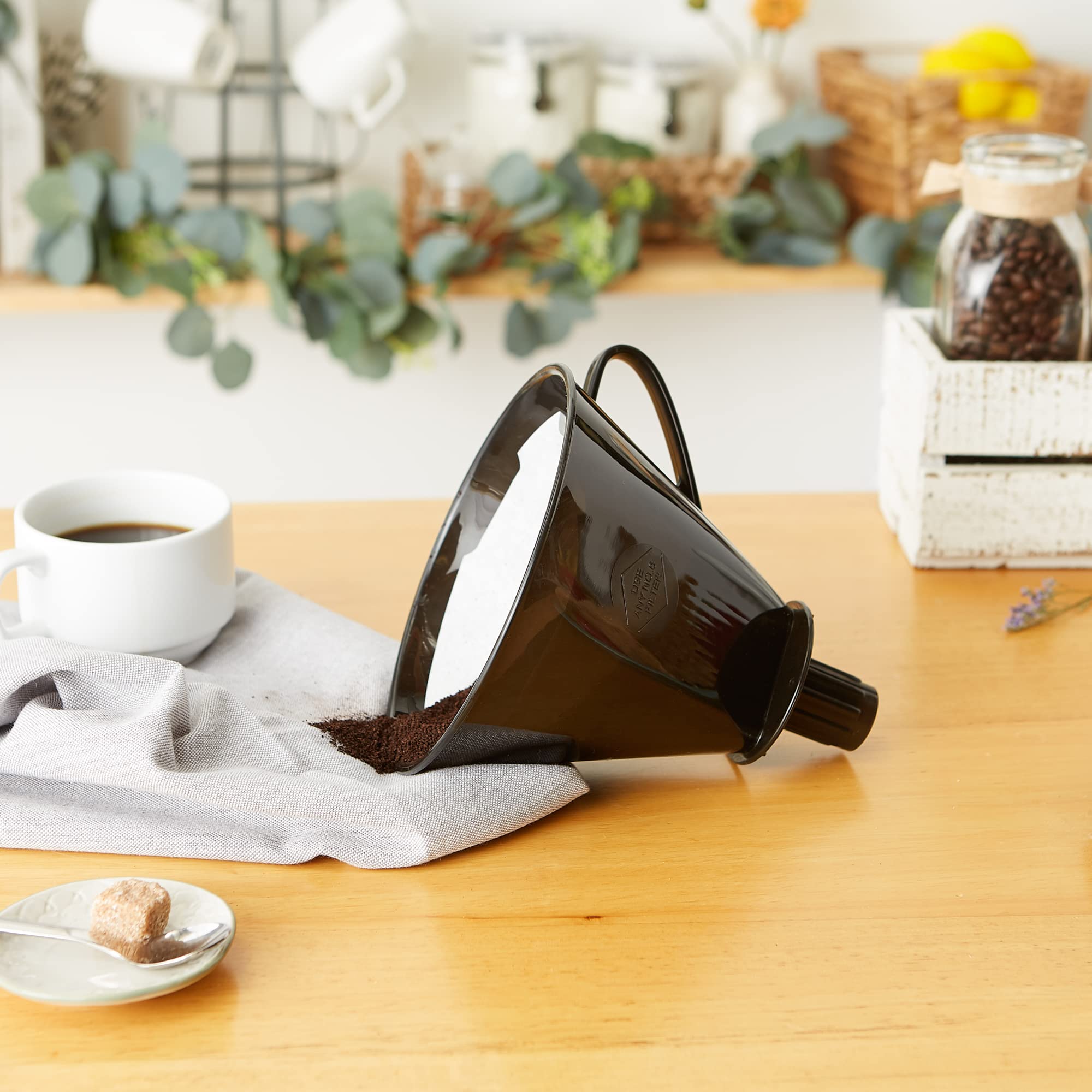 Rsvp Manual Drip Coffee Filter Cone For Carafes Or Thermos
