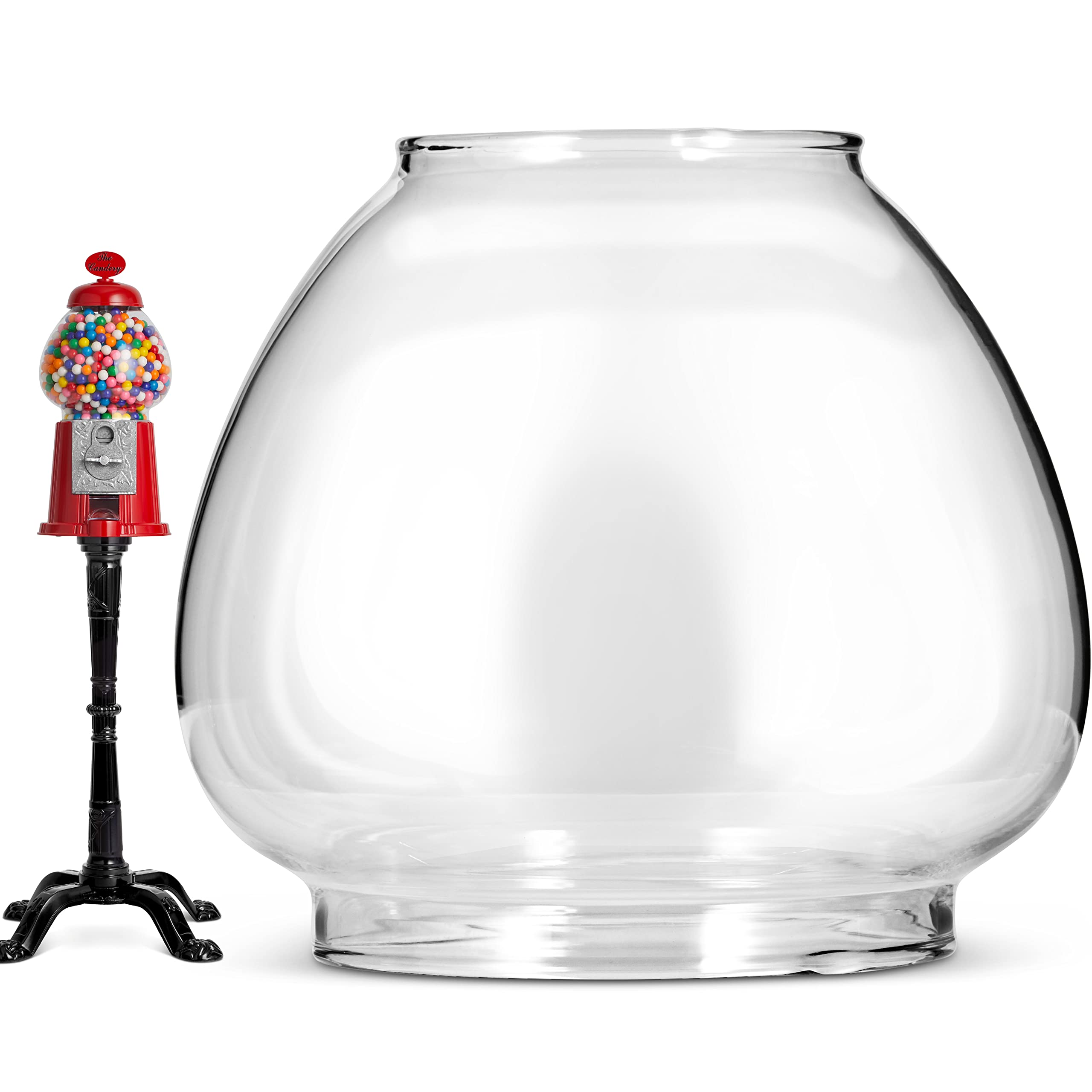 Gumball Machine Acrylic ''Shatterproof'' Replacement Bowl Ball For 15Inch Gumball Machines - Compatible With The Candery And Mos