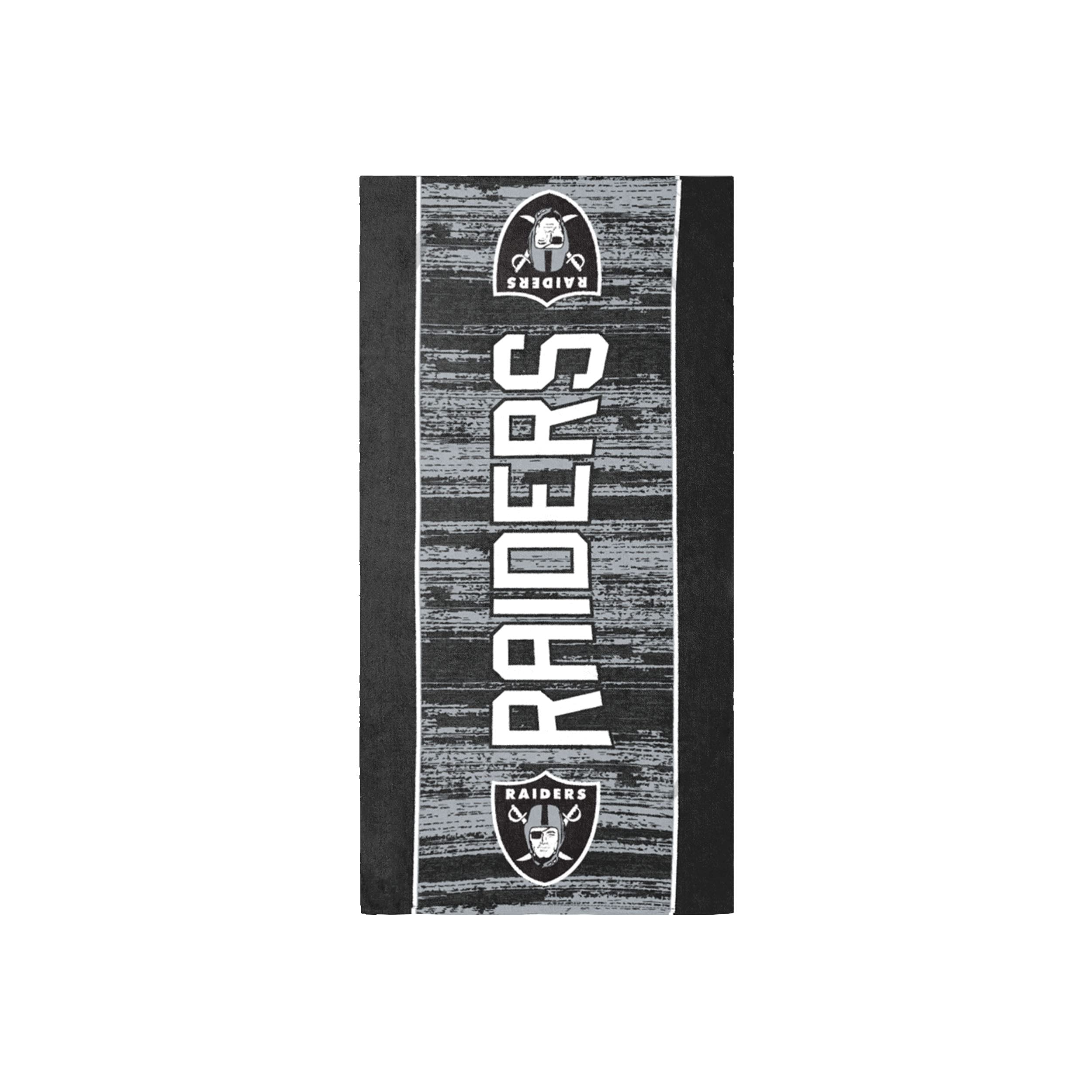 Foco Las Vegas Raiders Nfl Big Logo Beach Towel