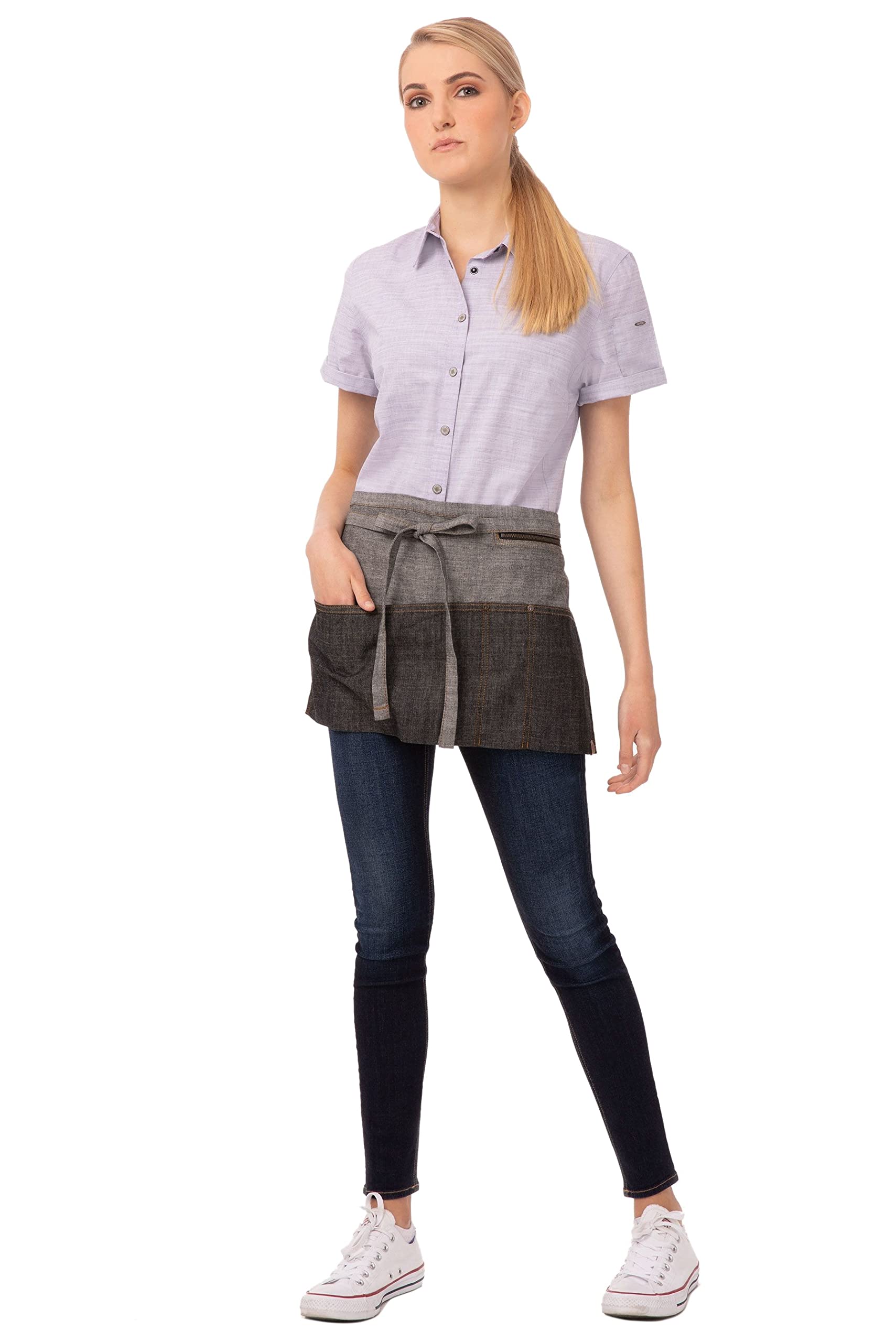 Chef Works Manhattan Waist Server Apron (Aw047)