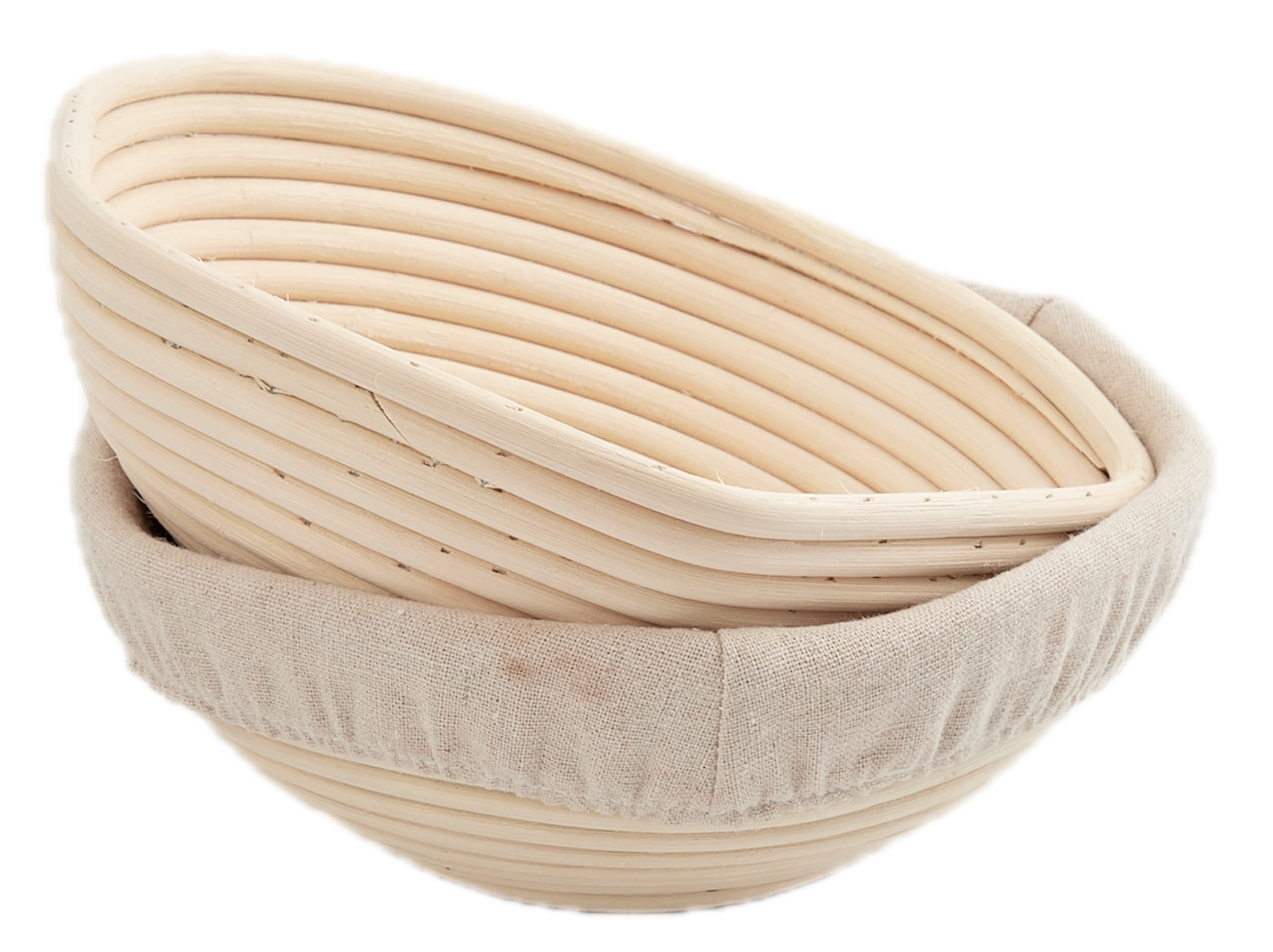 Bread Proofing Star Basket Sourdough Starter Kit - Rattan Banneton Bowl for Baking Star-Shaped Bread- Gift Set