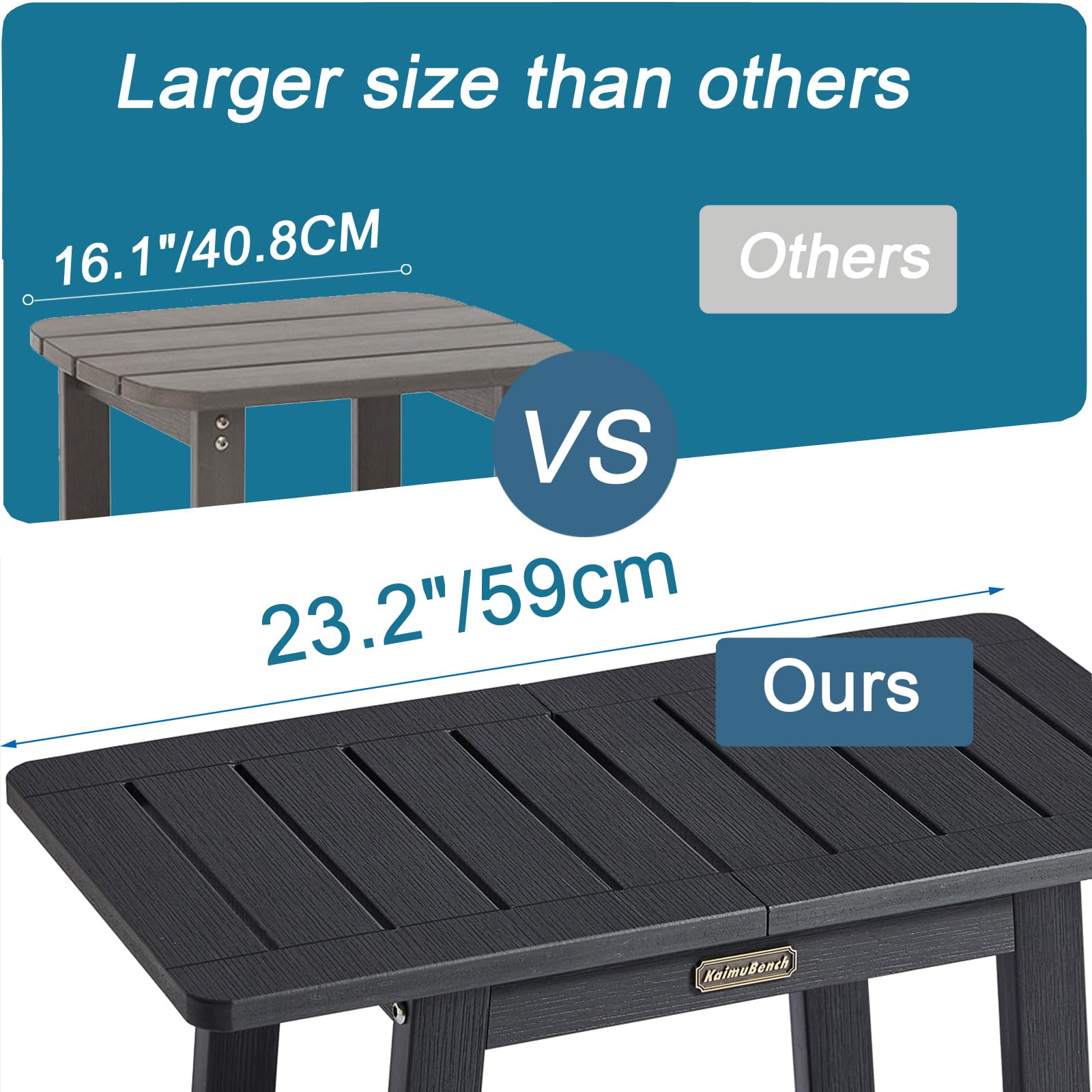 Hdps Shower Bench Seat For For Inside Shower, Waterproof Shower Stool, Heavy Duty Bathroom Poly Shower Chair Seat For Shaving Le