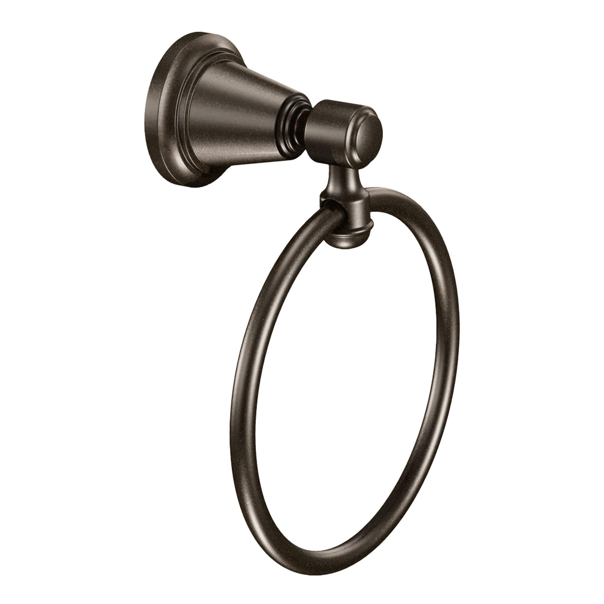 Moen Dn3686Orb Inspirations Towel Ring, Oil Rubbed Bronze