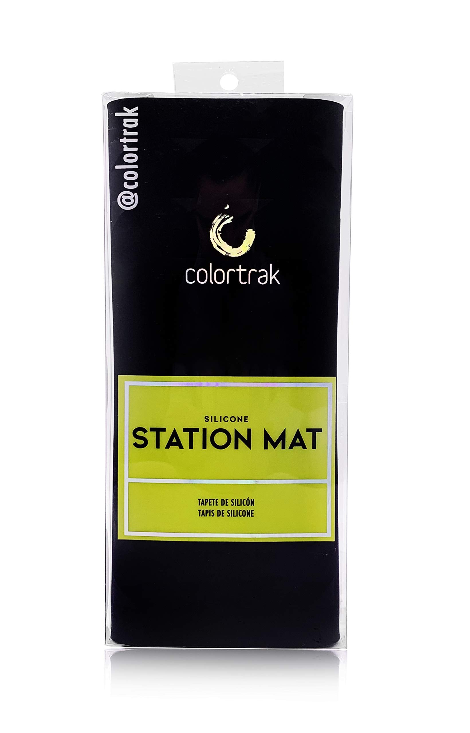 Colortrak Heat-Resistant Styling Station Mat, Silicone Mat Prevents Work Surfaces From Heat Damage Of Styling Tools, Prevent Too
