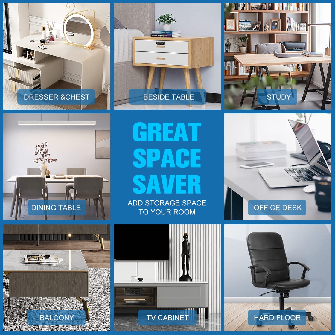 Bobetter 14 X 63 Inch Crystal Desk Cover Protector 1.5Mm Thicken Plastic Clear Table Pad Desk Mat Desk Protector For Office Comp