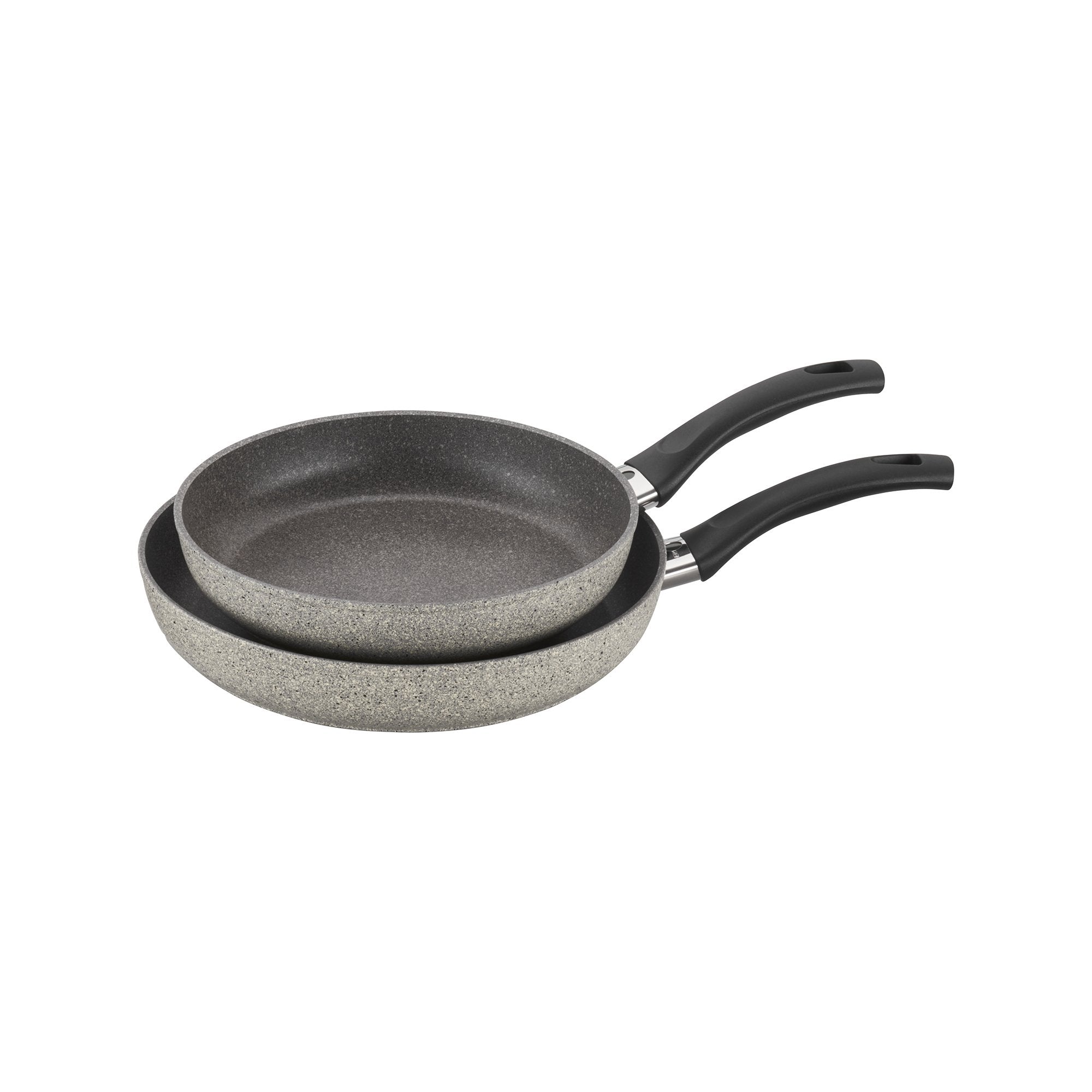 BALLARINI PARMA by HENCKELS 2pc Nonstick Pot and Pan Set, Made in Italy, Set includes 10inch and 12inch fry pan