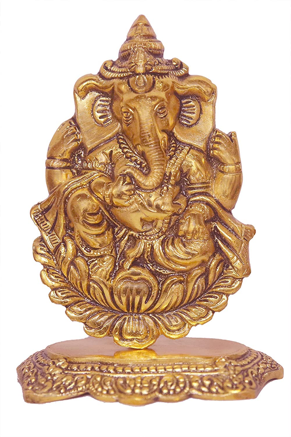 Arinjay Lord Ganesha Statue | Ganpati Religious Idol | Ganesh Murti For Home Decor | Spiritual Symbol For Puja | Decorative Show