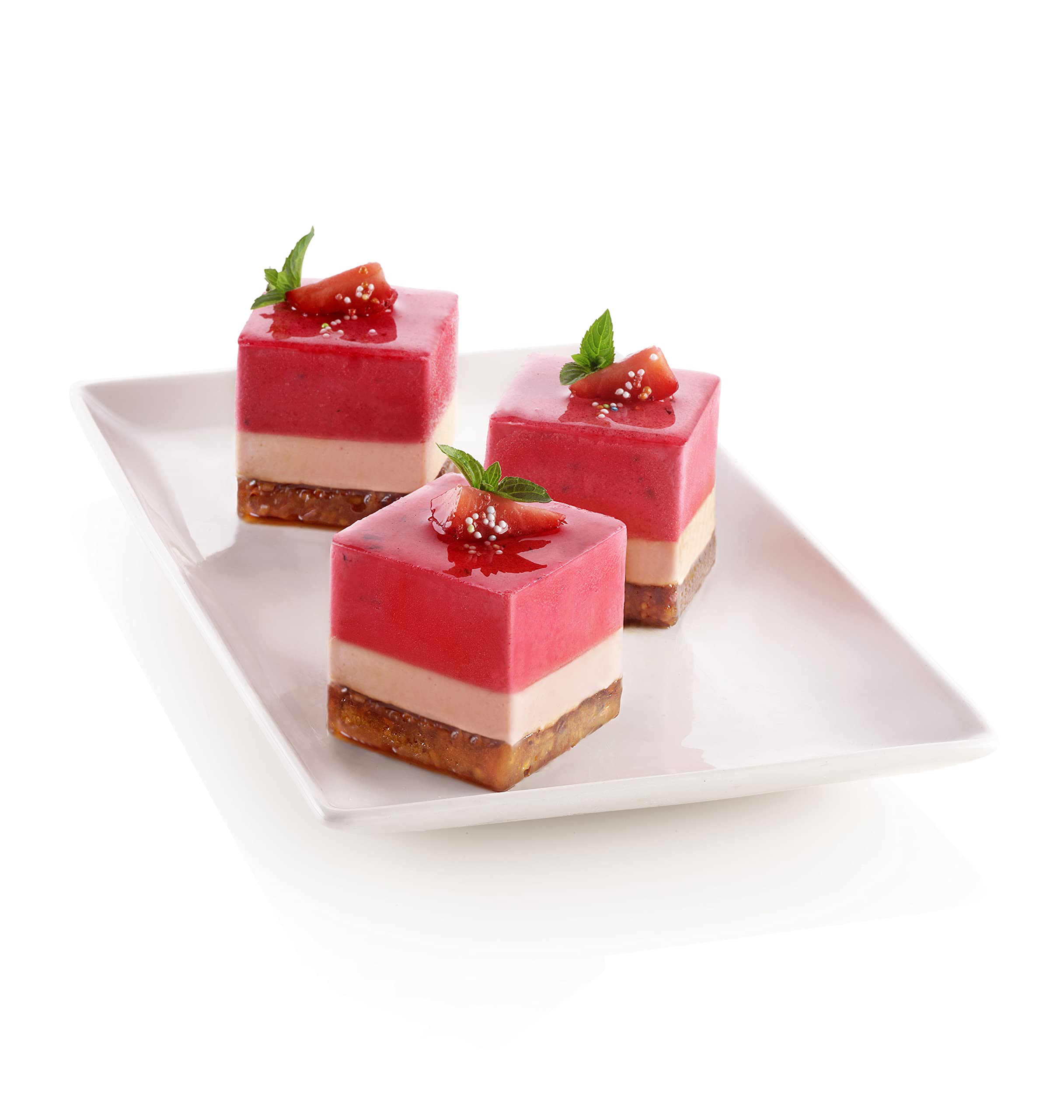 Silikomart Silicone Classic Collection Mold Shapes, Cube, Large