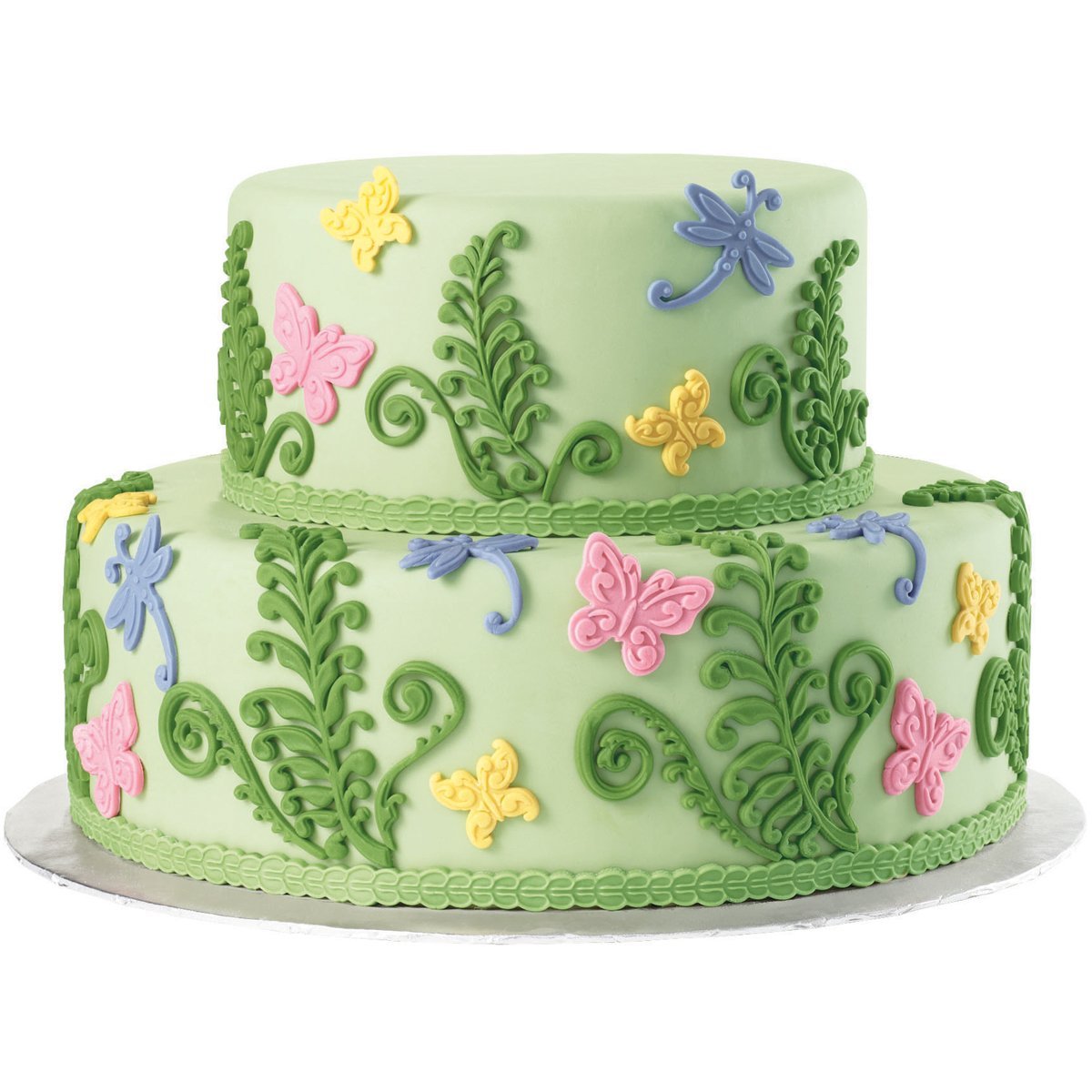 Wilton Fondant And Gum Paste Silicone Mold, Ferns