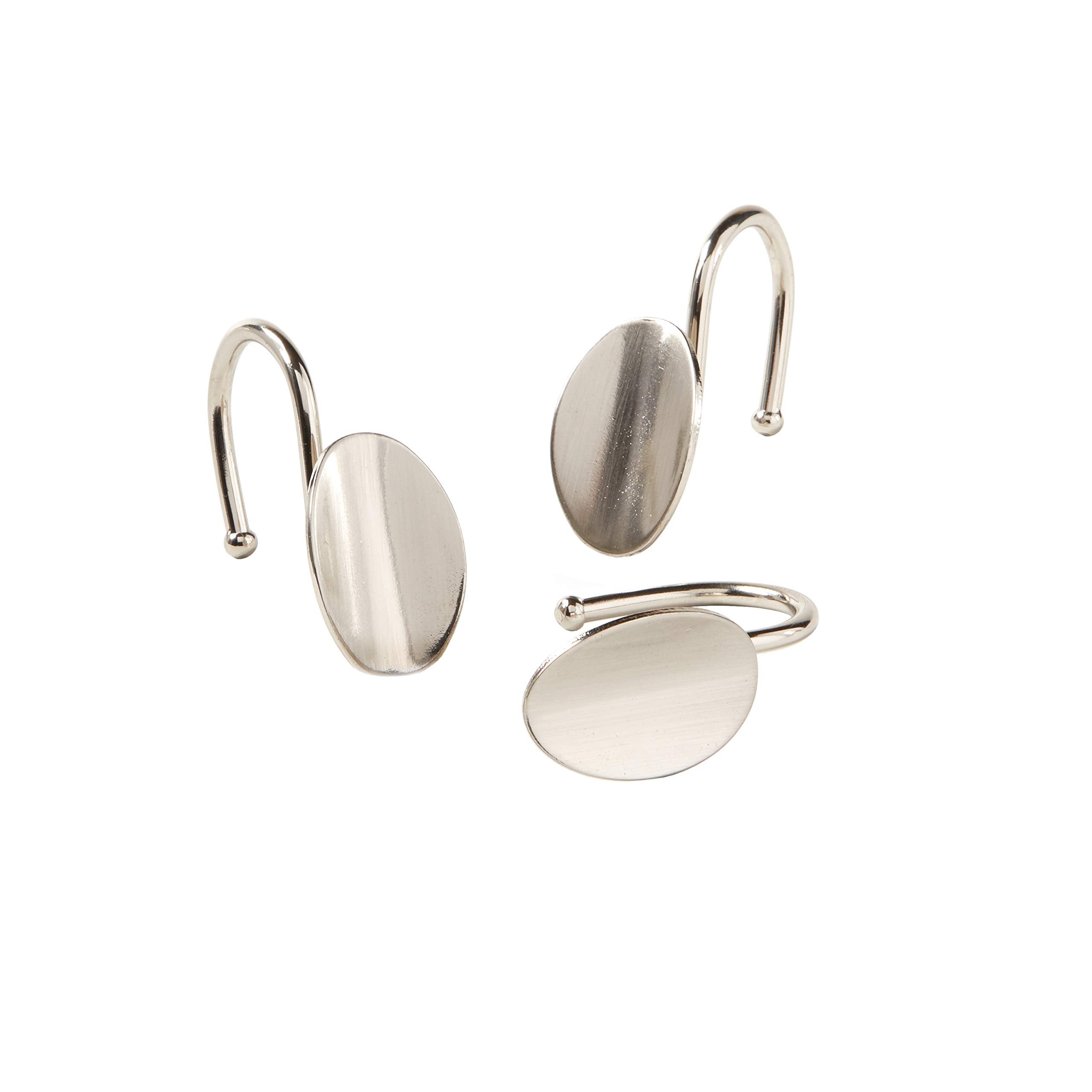 Skl Home By Saturday Knight Ltd. Loop Shower Curtain Hooks, Chrome