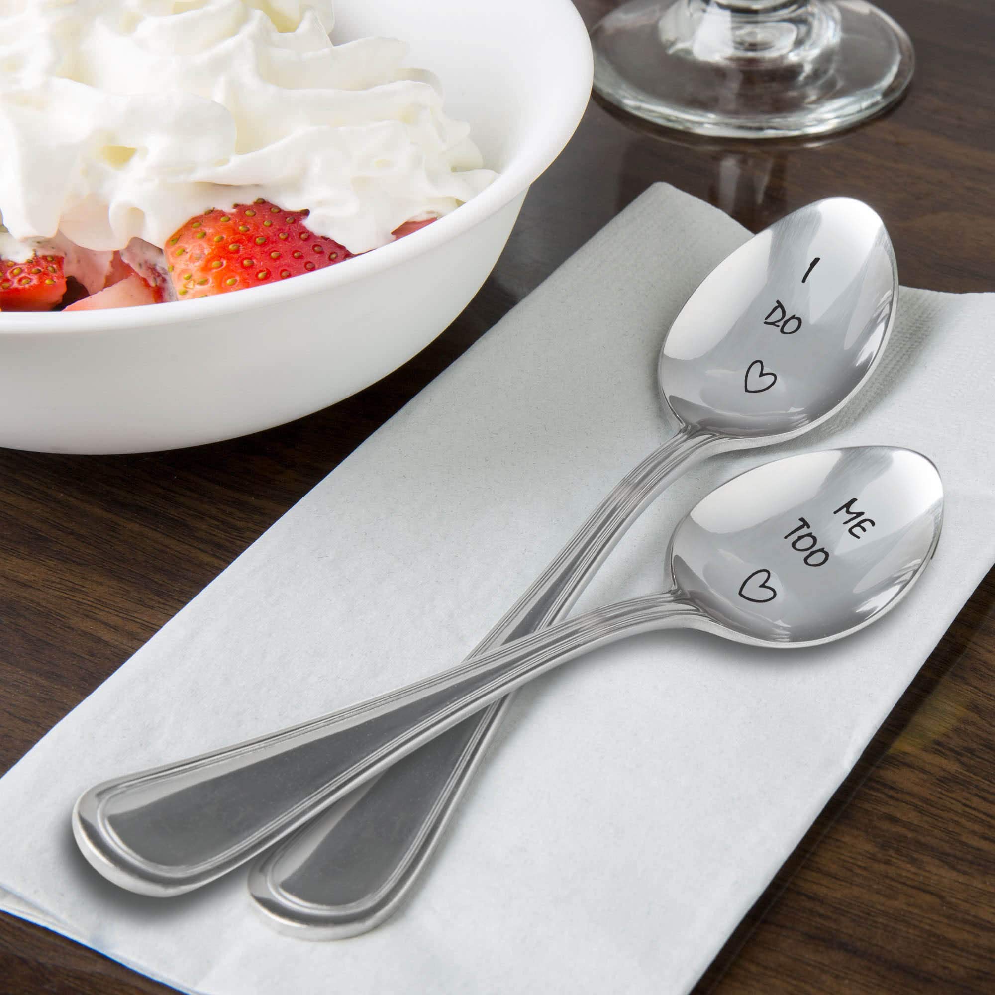 I Do Me Too With Little Heart To Impressing Gift For Husband Gift For Wife Wedding Shower Gift Cute Spoon Gift Engagement Gift P