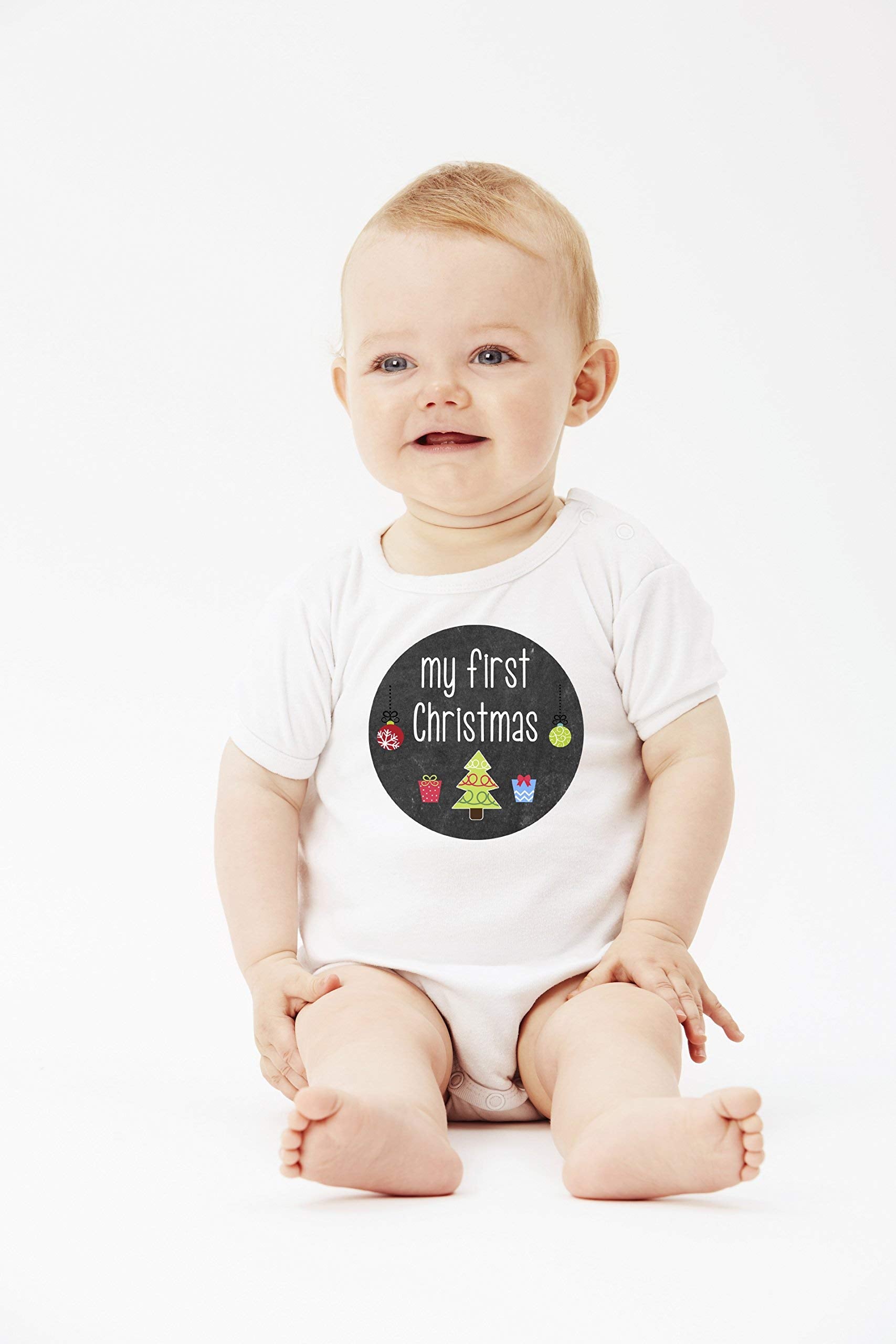 Months In Motion My First Holiday Baby Stickers Milestone Christmas, Birthday, Halloween, Easter, Thanksgiving Baby Sticker Chal