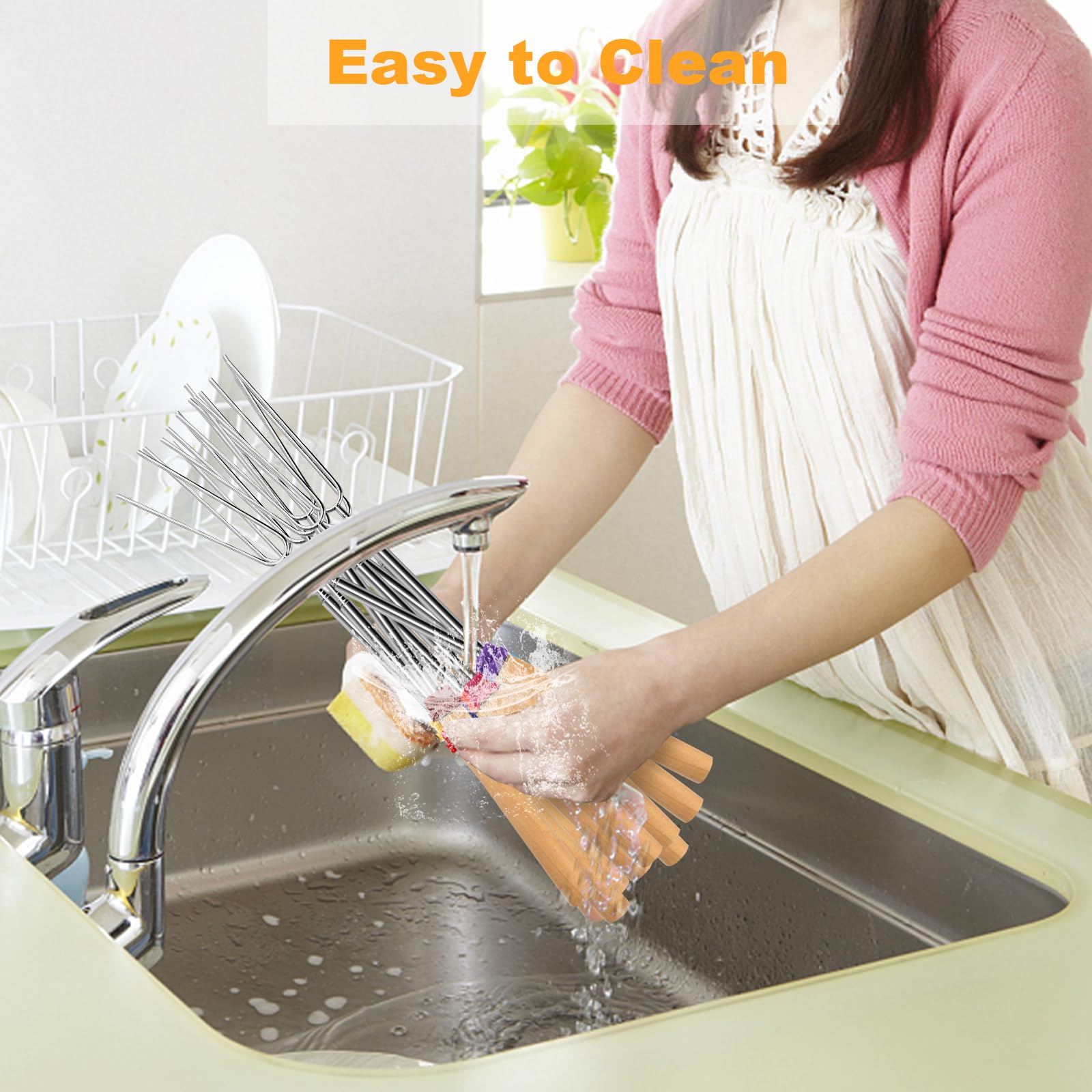 5 Pcs Marshmallow Roasting Sticks For Fire Pit Long 32Inch, Smores Sticks Skewers, Smores Kit For Fire Pit, Premium Telescoping