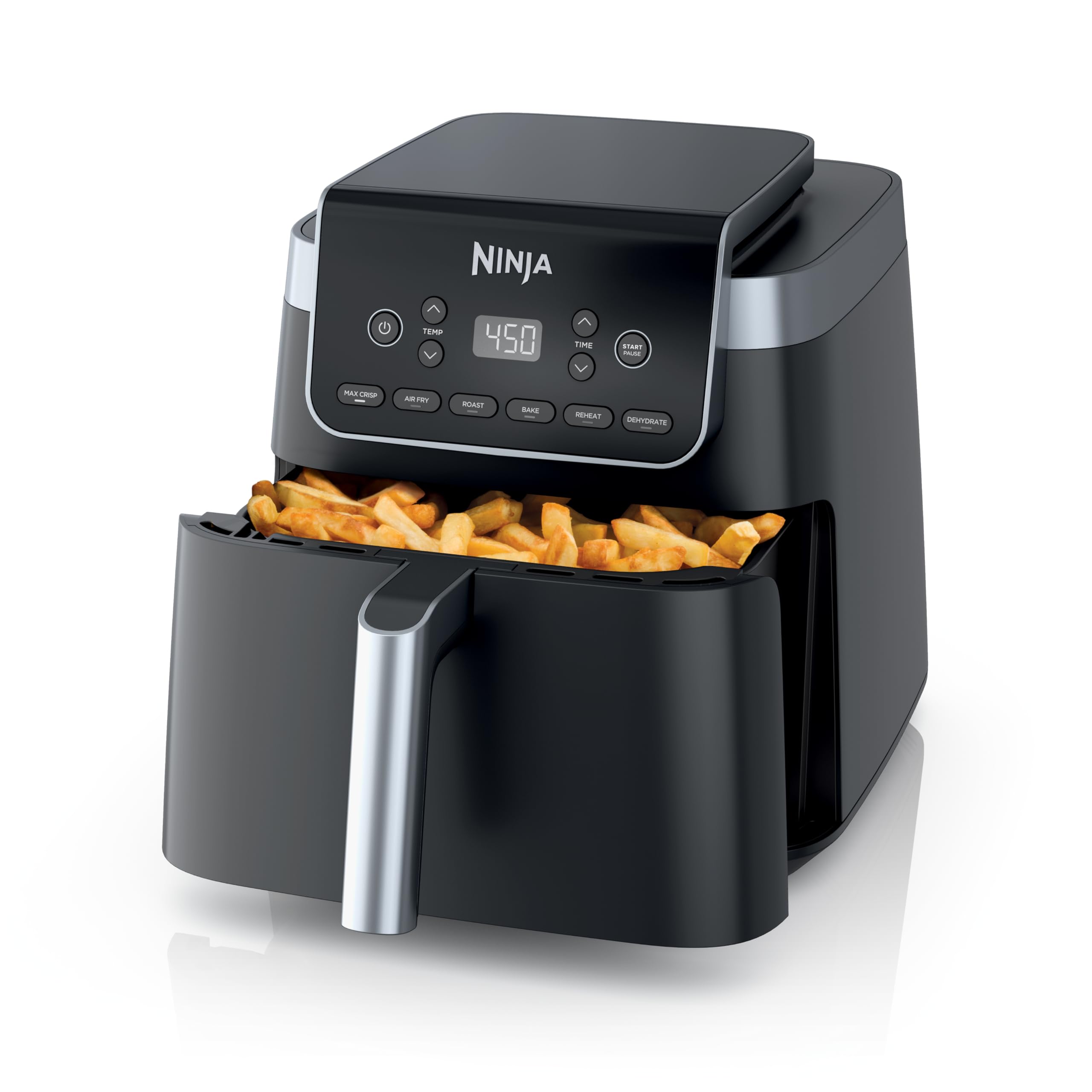 Ninja Air Fryer Pro Xl 6-In-1 With 6.5 Qt Capacity, Max Crisp, Air Fry, Air Roast, Bake, Reheat, Dehydrate, Max Crisp Technology