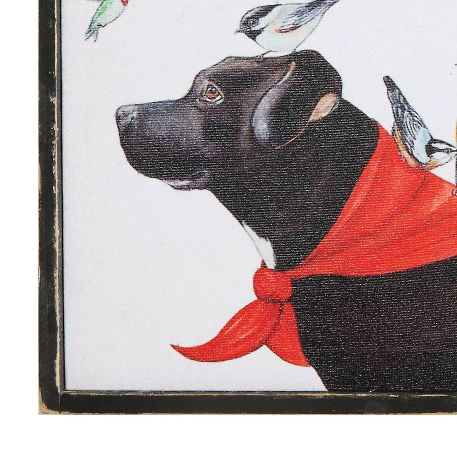 Birds & Dog Framed Wall D?cor