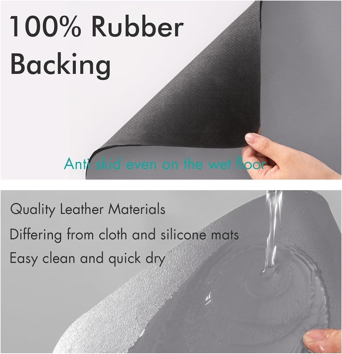 Vmitra Dish Drying Mat For Kitchen Water Absorbent Mat Drying Mat For Kitchen Utensils Large Dry Mat For Kitchen Utensils Drying