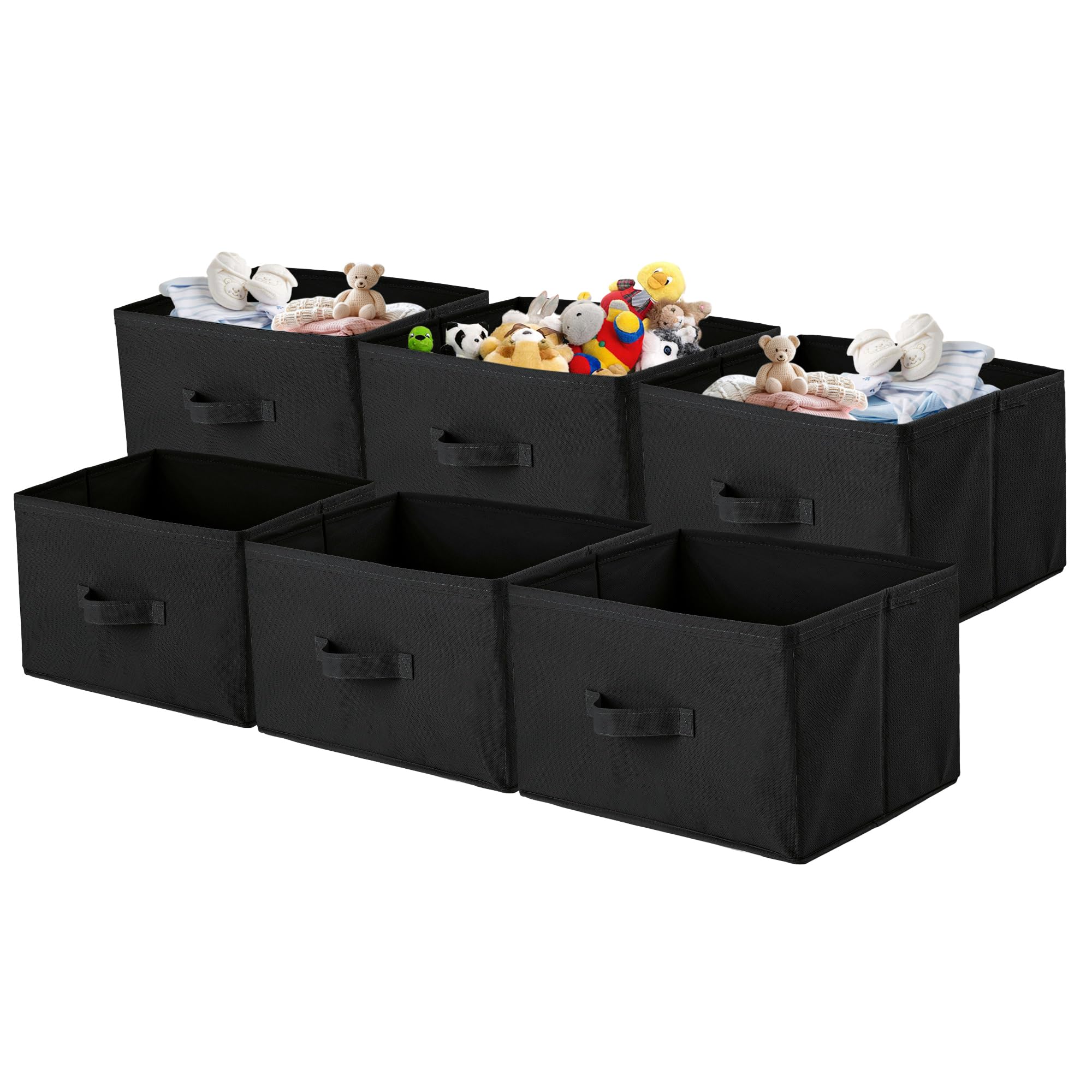 Kuber Industries Pack Of 6 Rectangle Foldable & Multipurpose Wardrobe Storage Organizer For Home | 26 Litres Portable Cupboard/C