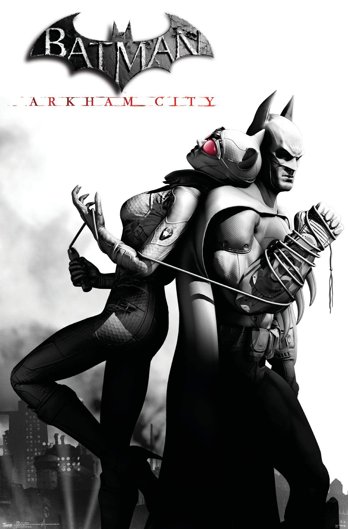 Trends International Dc Comics Video Game - Arkham City - Catwoman Wall Poster, 14.725'' X 22.375'', Premium Unframed Version