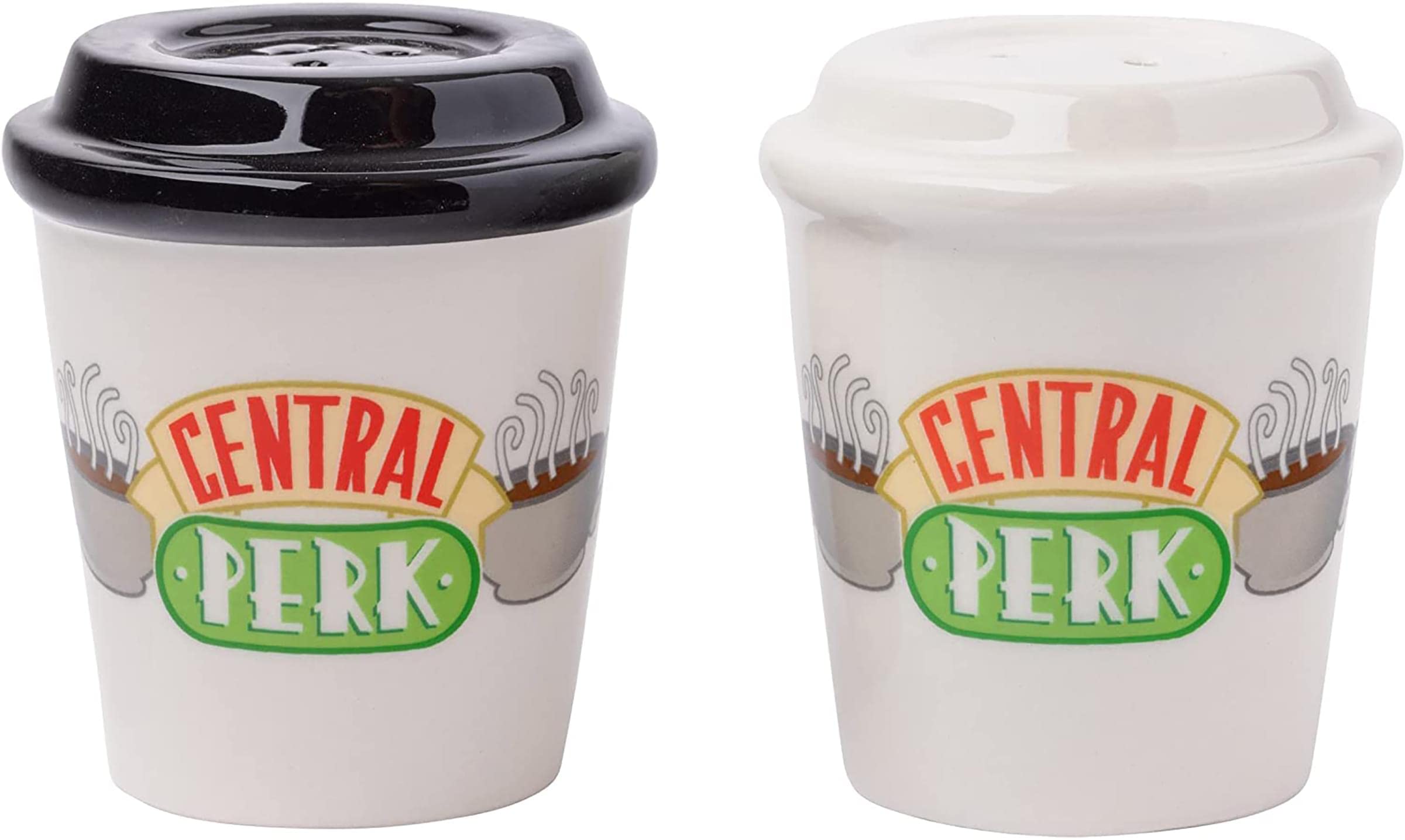 Silver Buffalo Friends Central Perk ToGo Cups Ceramic Salt and Pepper Shaker