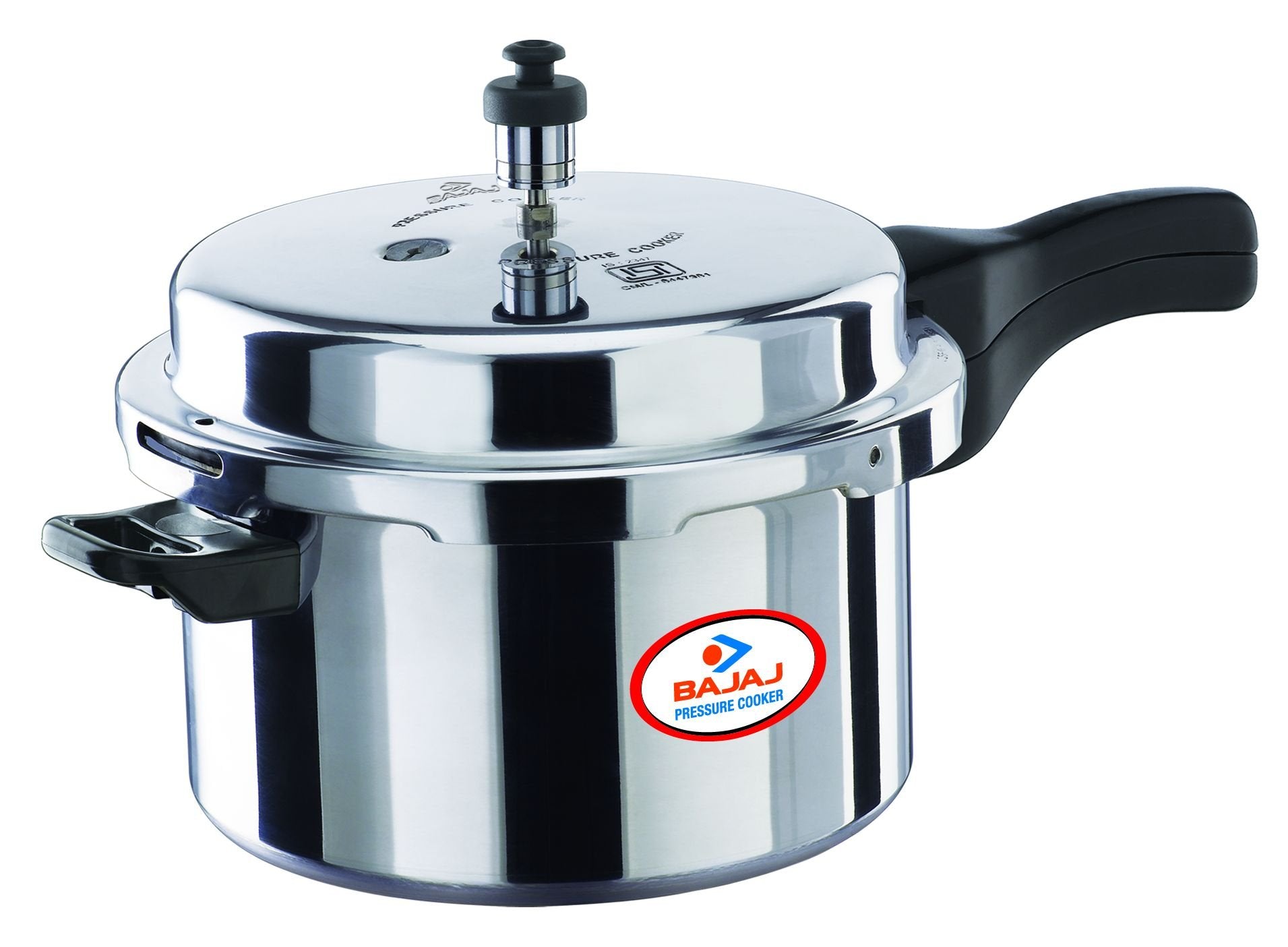 Bajaj Aluminium Pressure Cooker With Outer Lid, 2 Litres, Silver  Pcx 2