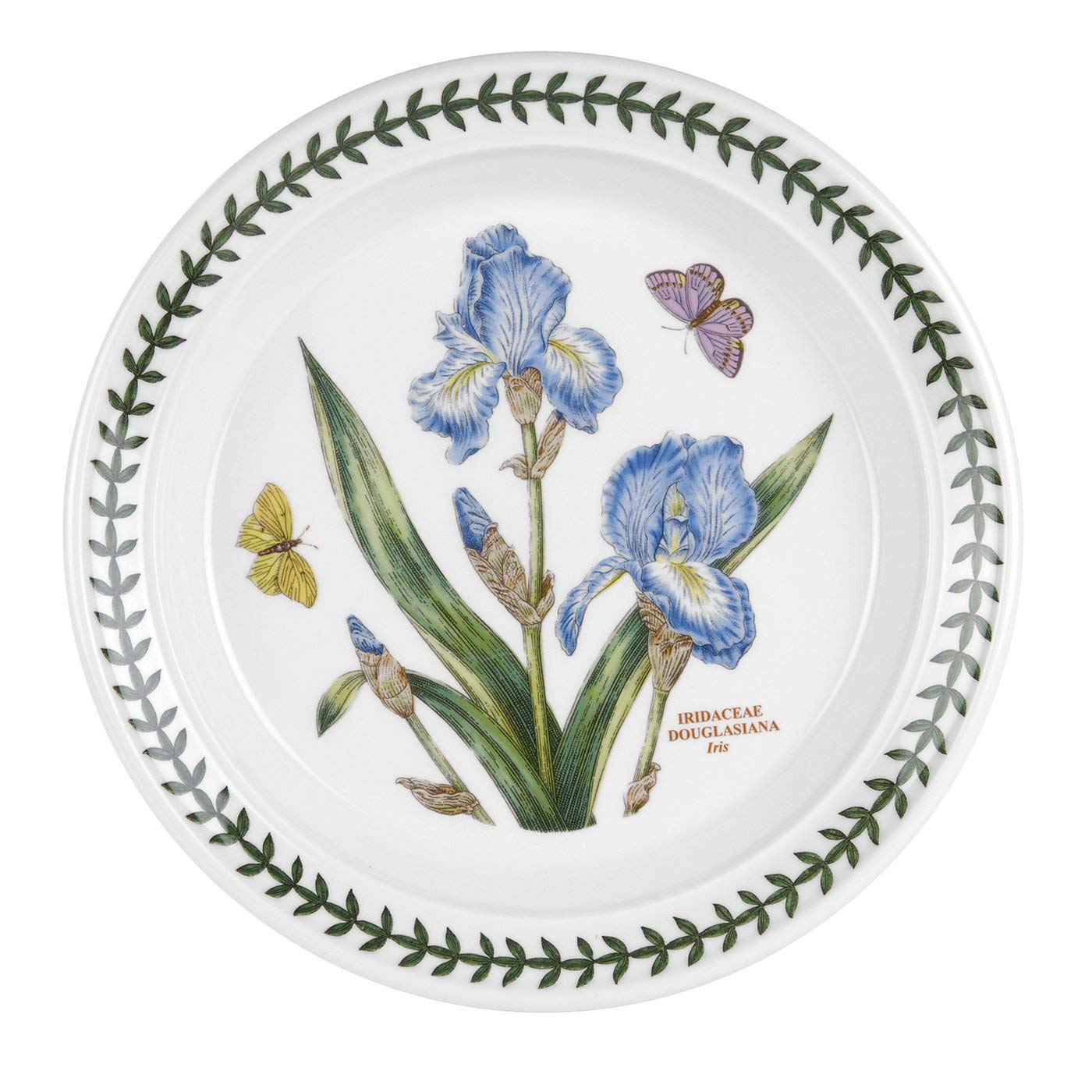 Portmeirion Botanic Garden 8.5'' Salad Plates - Set Of 6 | Assorted Floral Motifs | Fine Earthenware | Chip Resistant Glaze | Di