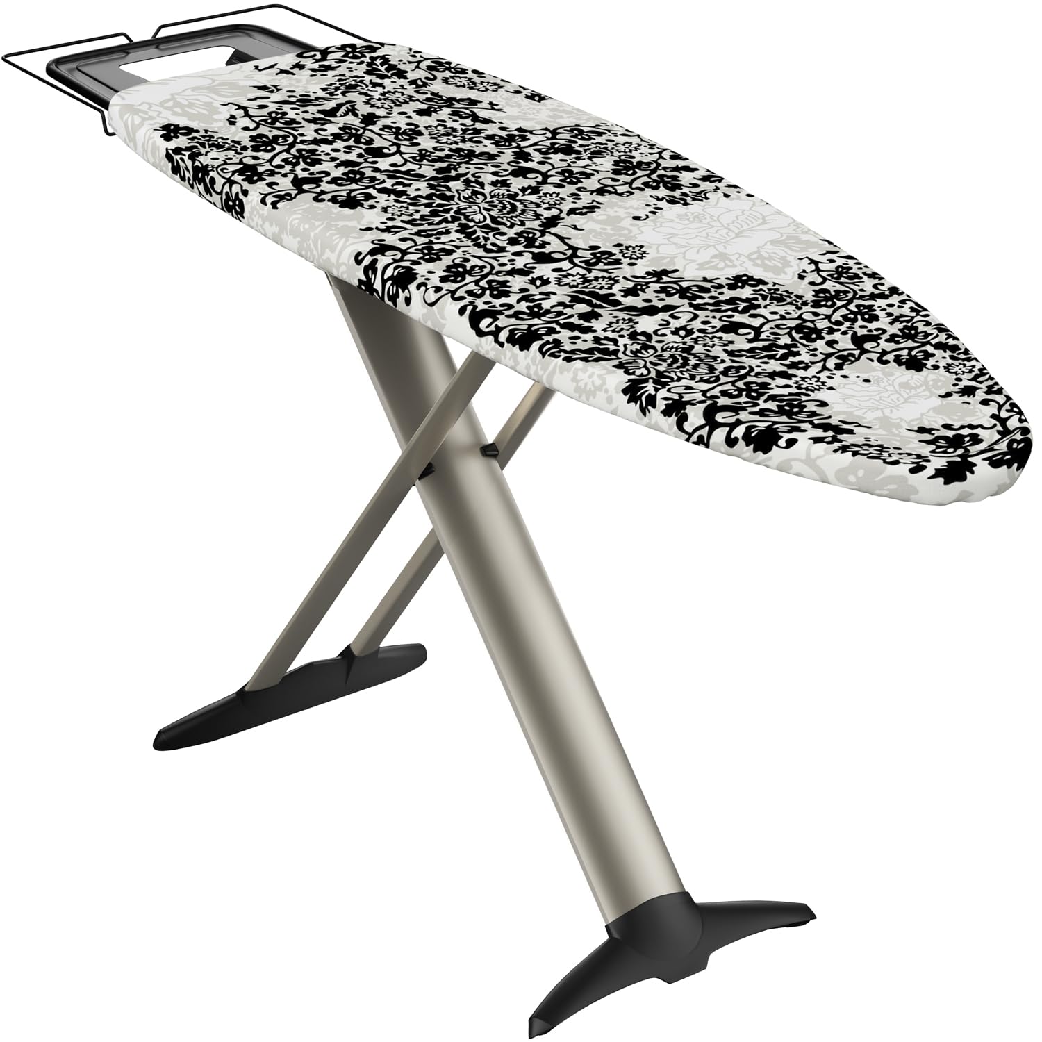 Bartnelli Pro Luxury Ironing Board - Extra Wide 51X19    Steam Iron Rest, Adjustable Height, T-Leg Foldable, European Made