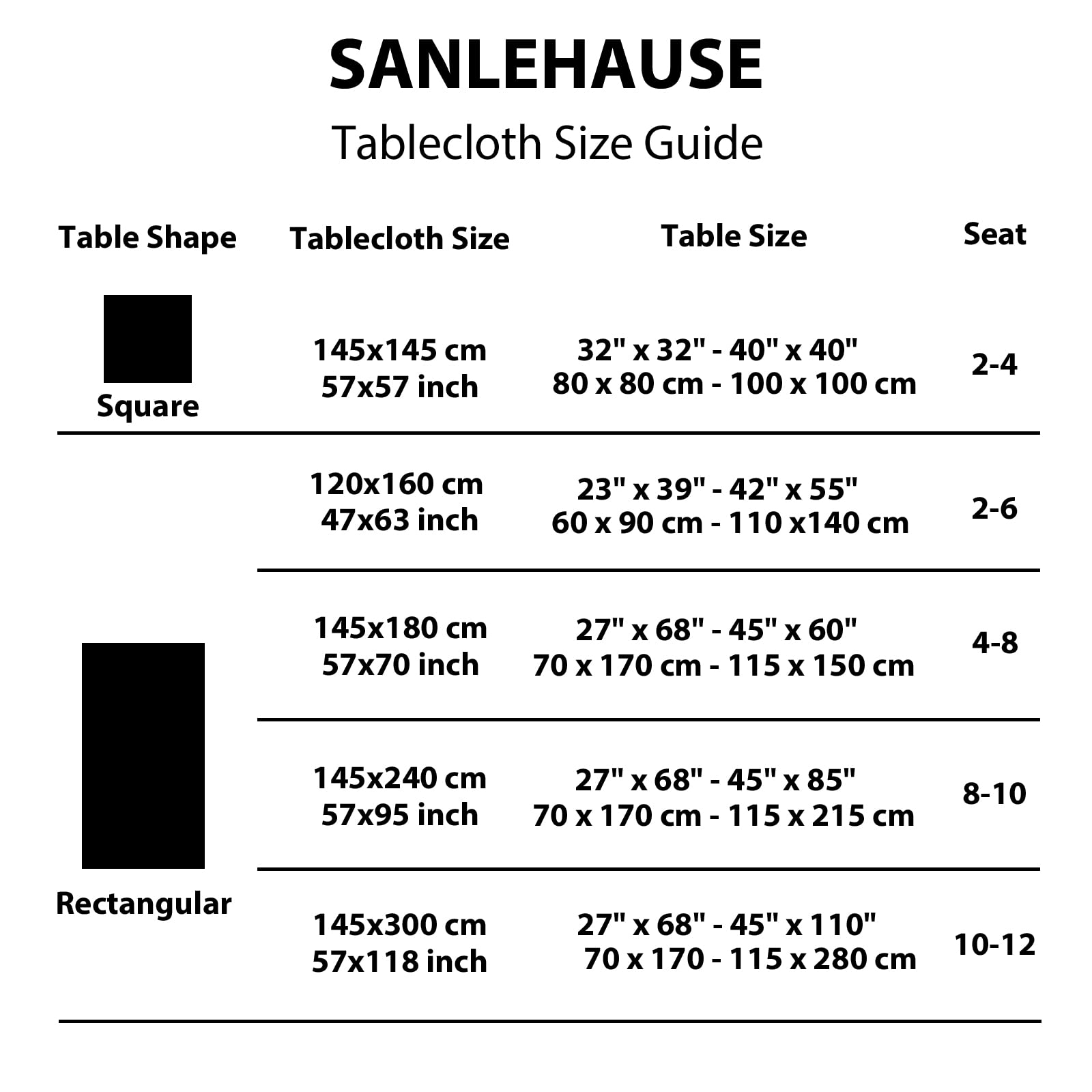 Sanlehause Table Cloth Dark Orange 57 X 57 Inch Linen Tablecloth Lotus Effect Tablecloths Anti-Shrink Soft And Wrinkle Resistant