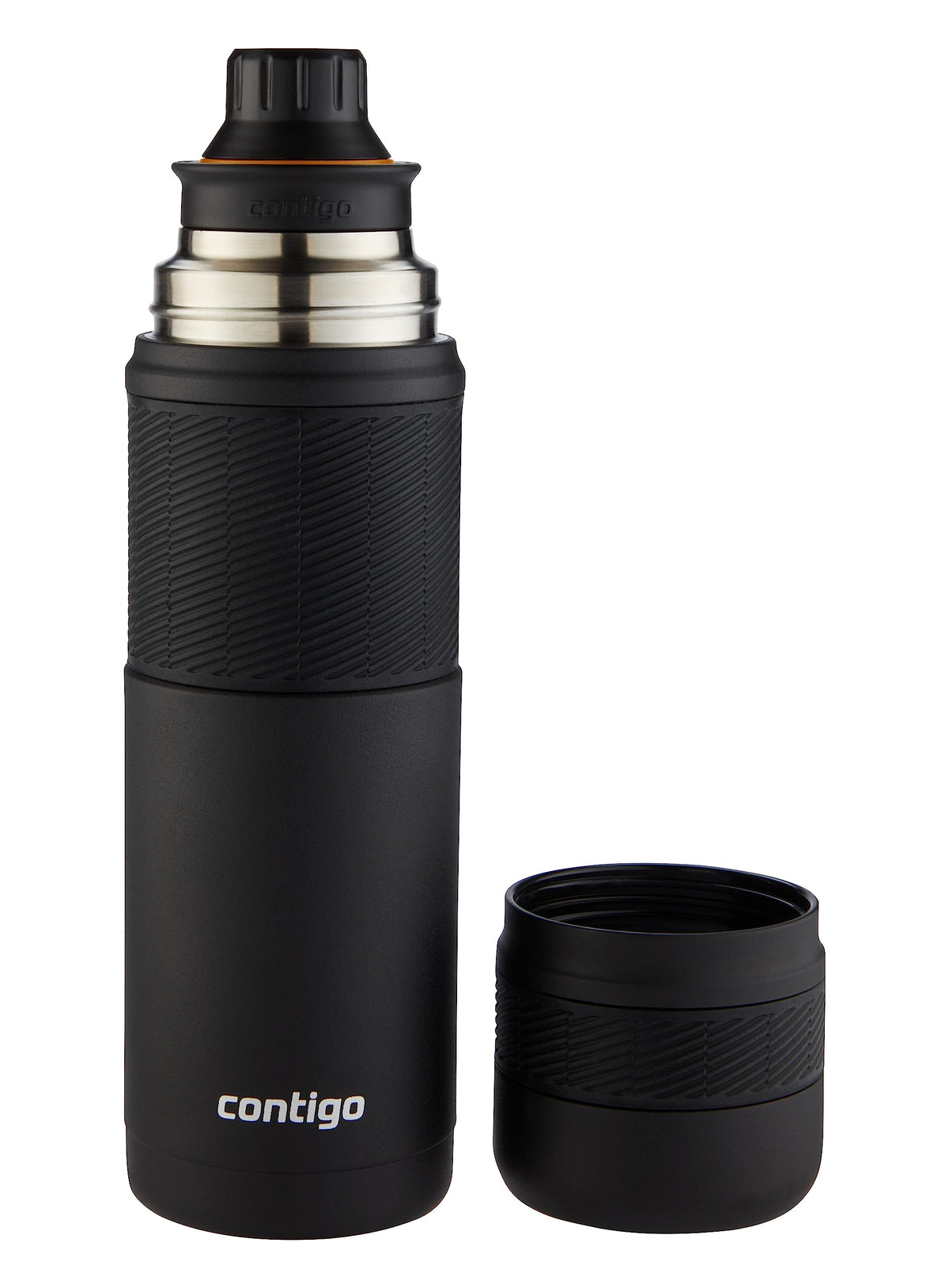 Contigo Thermal Bottle Thermalock  Vacuum Insulated Travel Flask  Thermos Flask For Hot Drinks  30H Hot, 45H Cold  Leakproof Cof