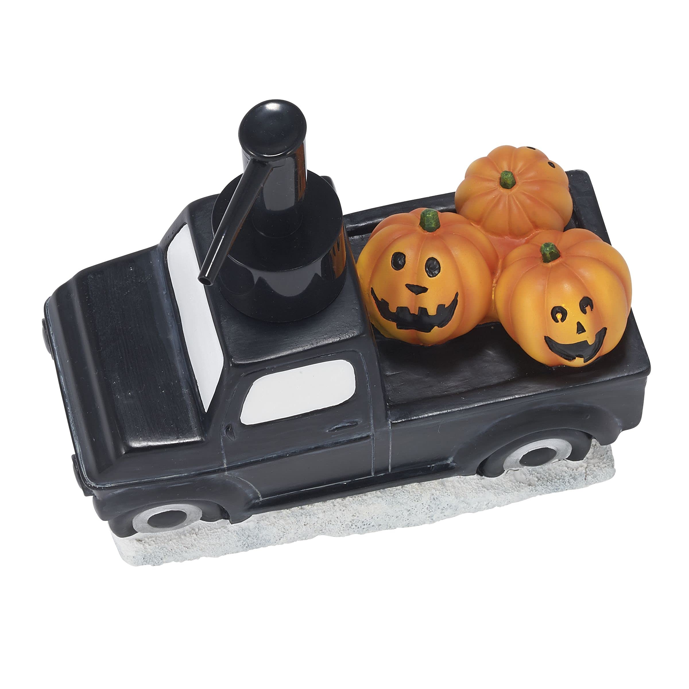 Avanti Linens - Soap Dispenser/Lotion Pump, Guest Bathroom Essentials, Spooky Truck Design Home Decor (Halloween Collection)