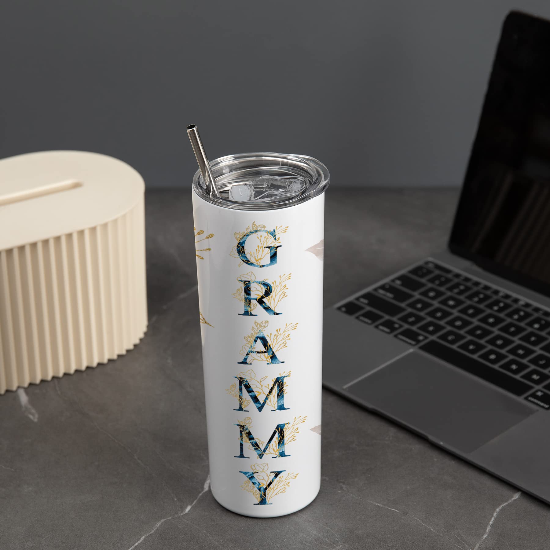 Gifts For Grammy Grandmother Birthday Mother'S Day&Christmas Gift From Grandson,Granddaughter - Stainless Steel Insulated Tumble