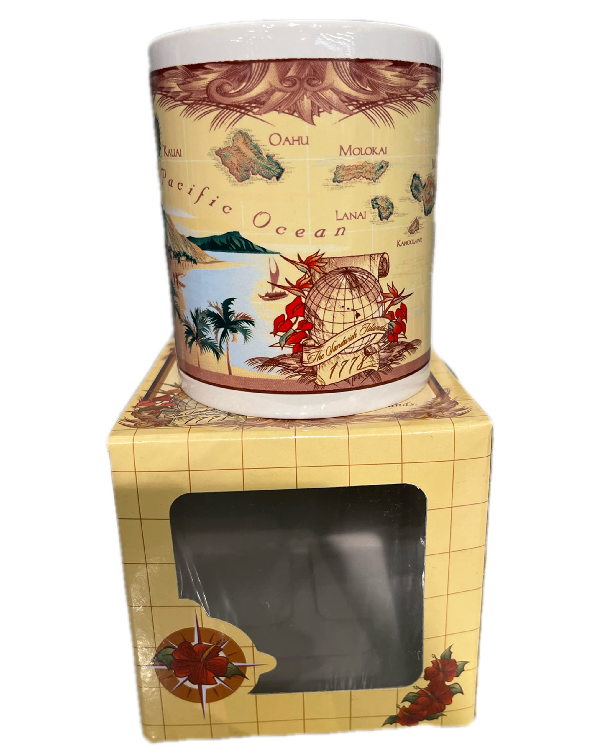 Hawaiian Islands Chain Coffee Mug