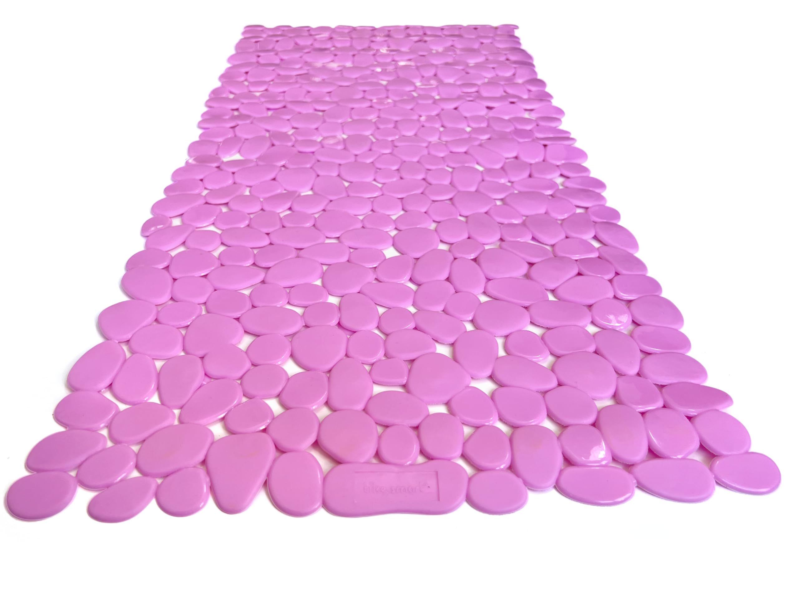 Tike Smart Pebbles    Non-Slip Bathtub/Shower Mat 27.5   X14    Rectangular, Non-Toxic, Safe, Clean, Machine-Washable, Superior