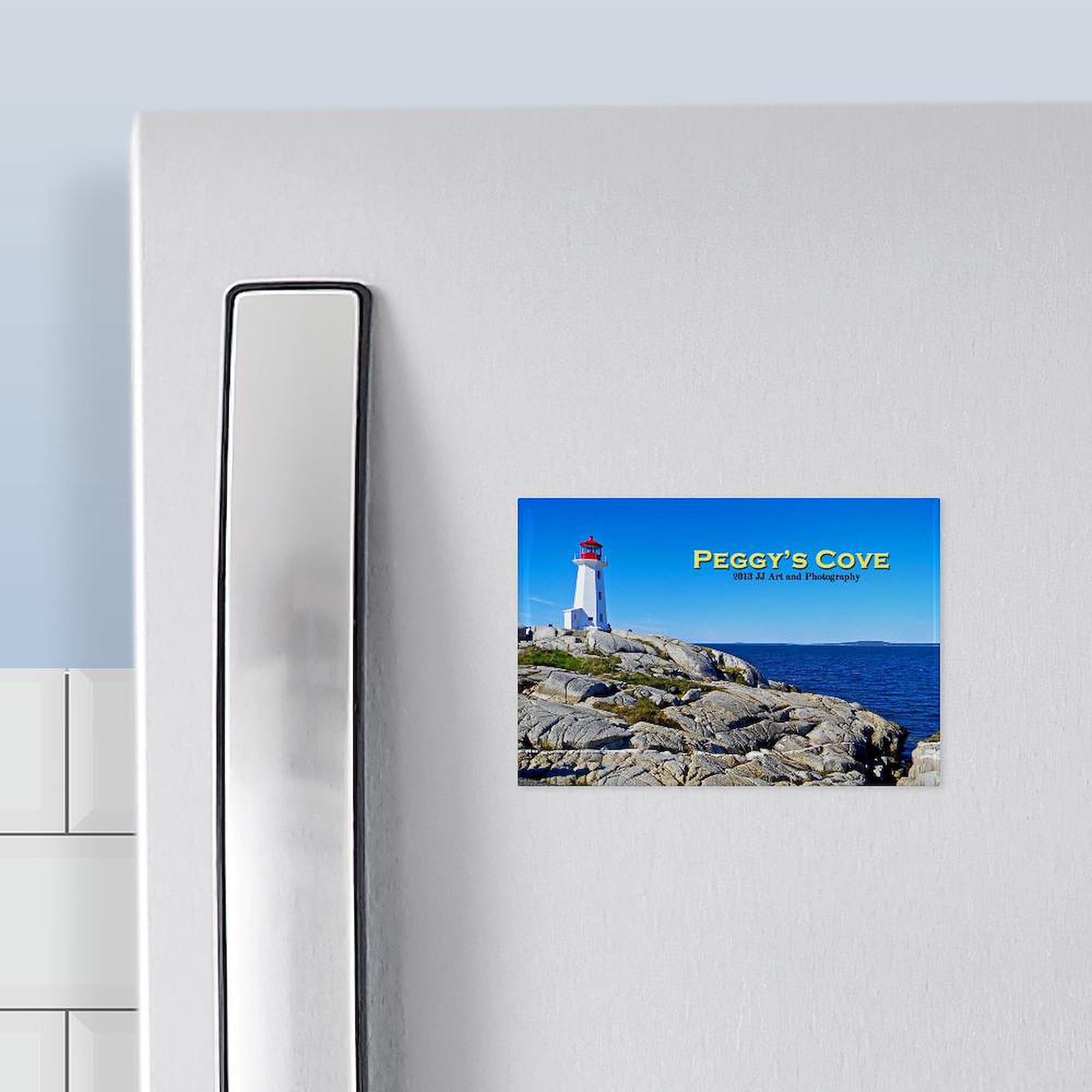 Cafepress Peggy'S Cove Rectangle Magnet Magnets Rectangle Magnet, 3''X2'' Refrigerator Magnet