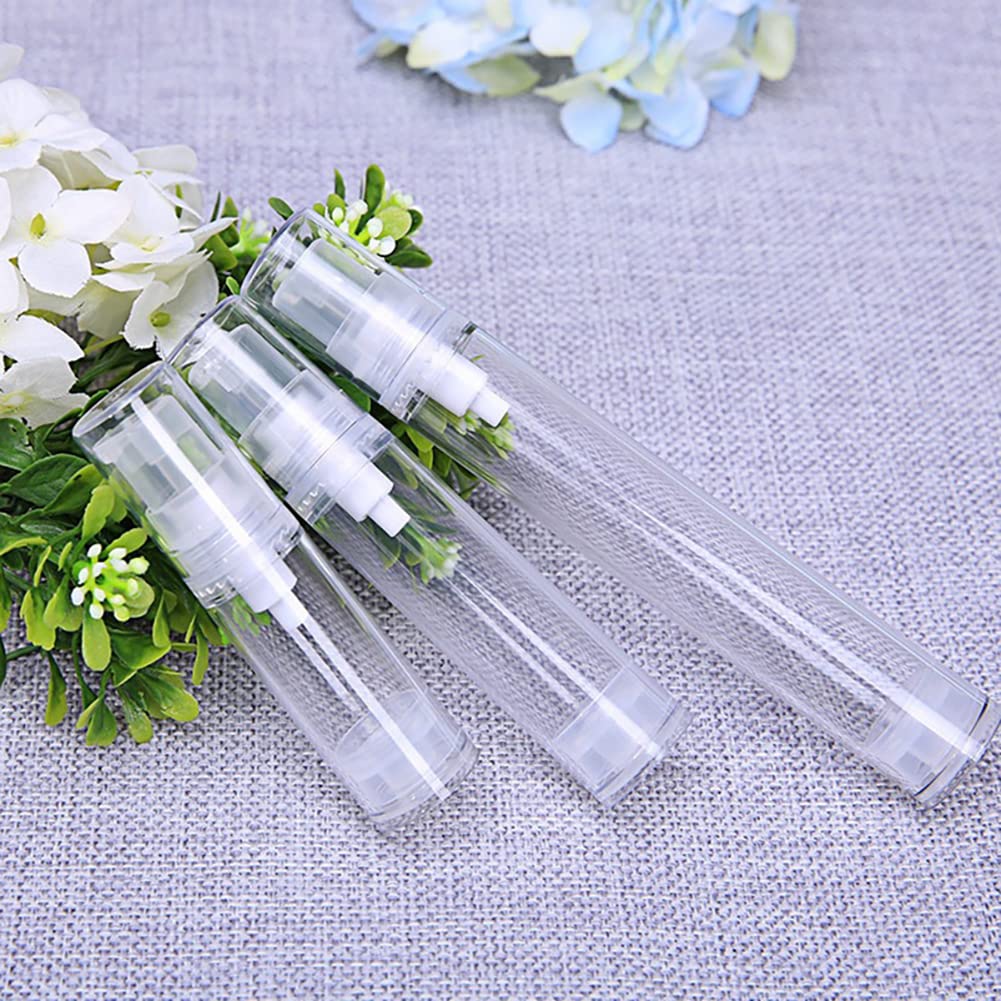 5Ml Airless Pump Bottle-Empty Refillable Airless Vacuum Pump Cream Lotion Bottle Travel Bottles Toiletries Liquid Container For