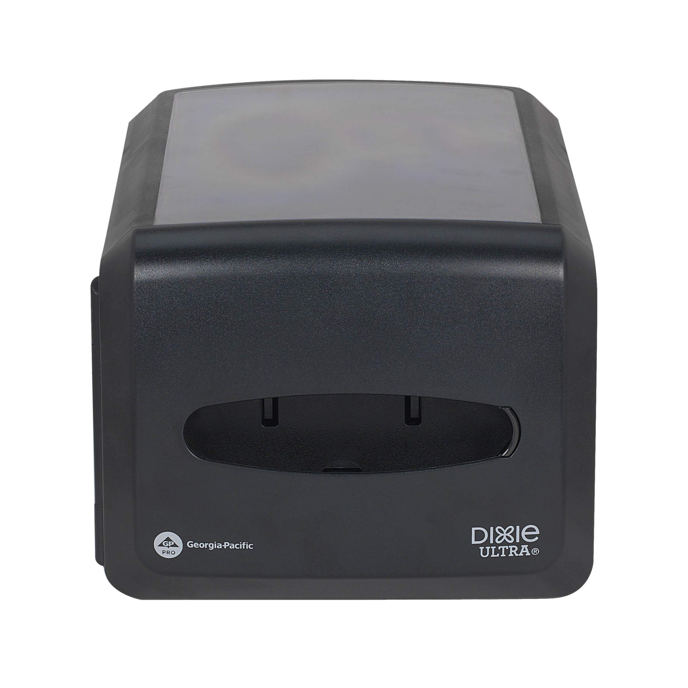 Dixie Ultra Countertop Interfold Napkin Dispenser By Gp Pro (Georgia-Pacific); Black; 54510A; Holds 500 Napkins; 8.200'' H X 12.