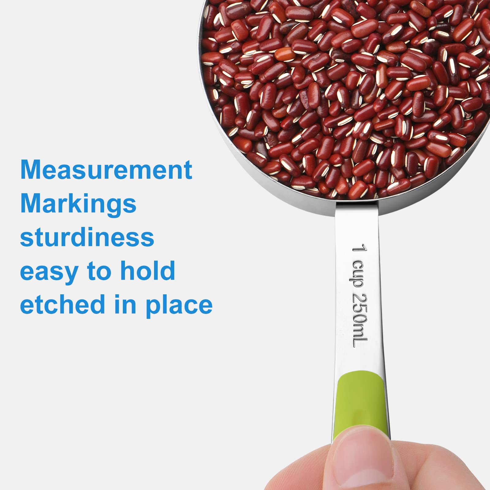 Bopei Measuring Cups And Spoons Set Stainless Steel 11 Piece For Cooking And Baking Kitchen Funnel