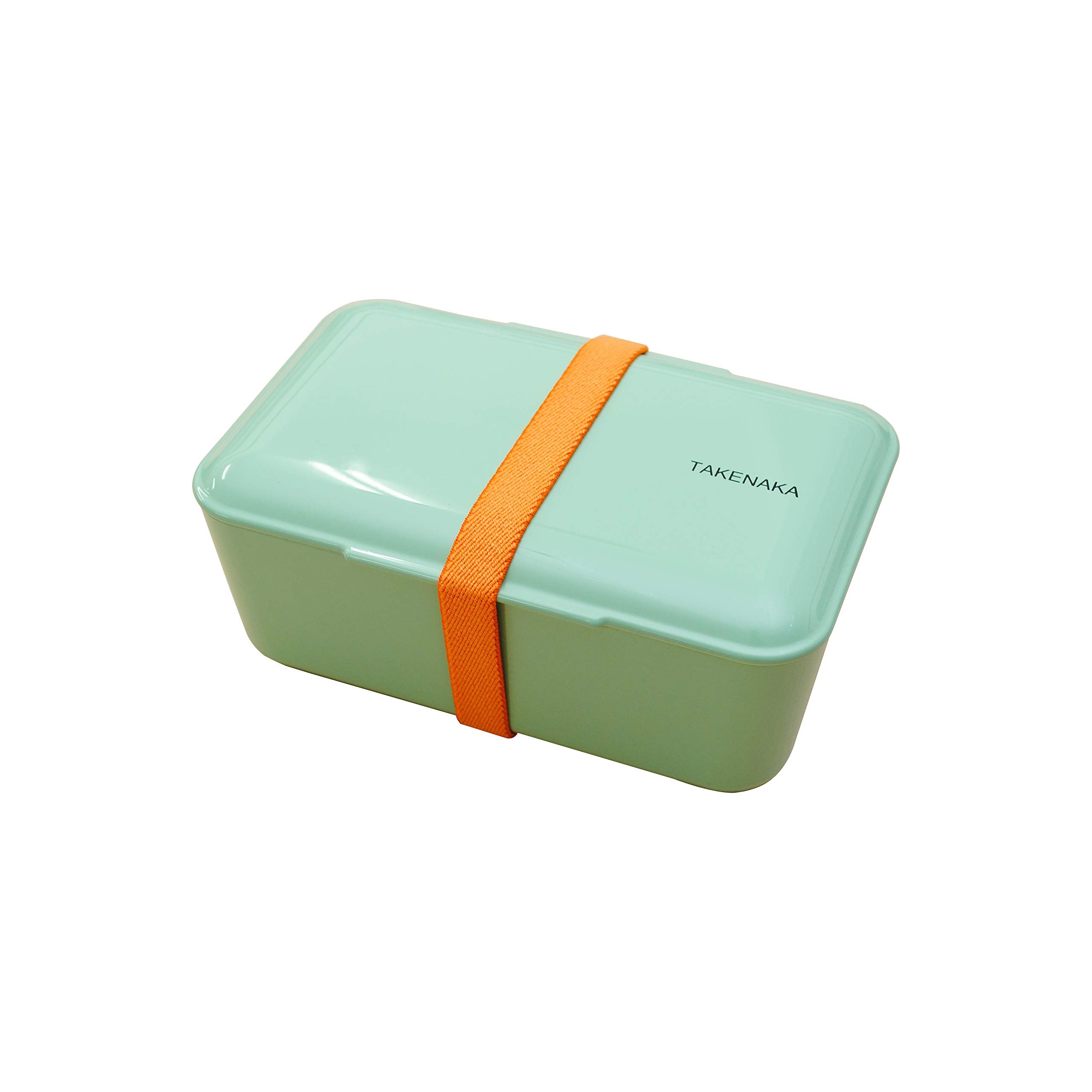 Takenaka Bento Bite From, Eco-Friendly And Sustainable Japanese Style Bento Lunch Box, Made Of Recycled Plastic Bottles(Peppermi