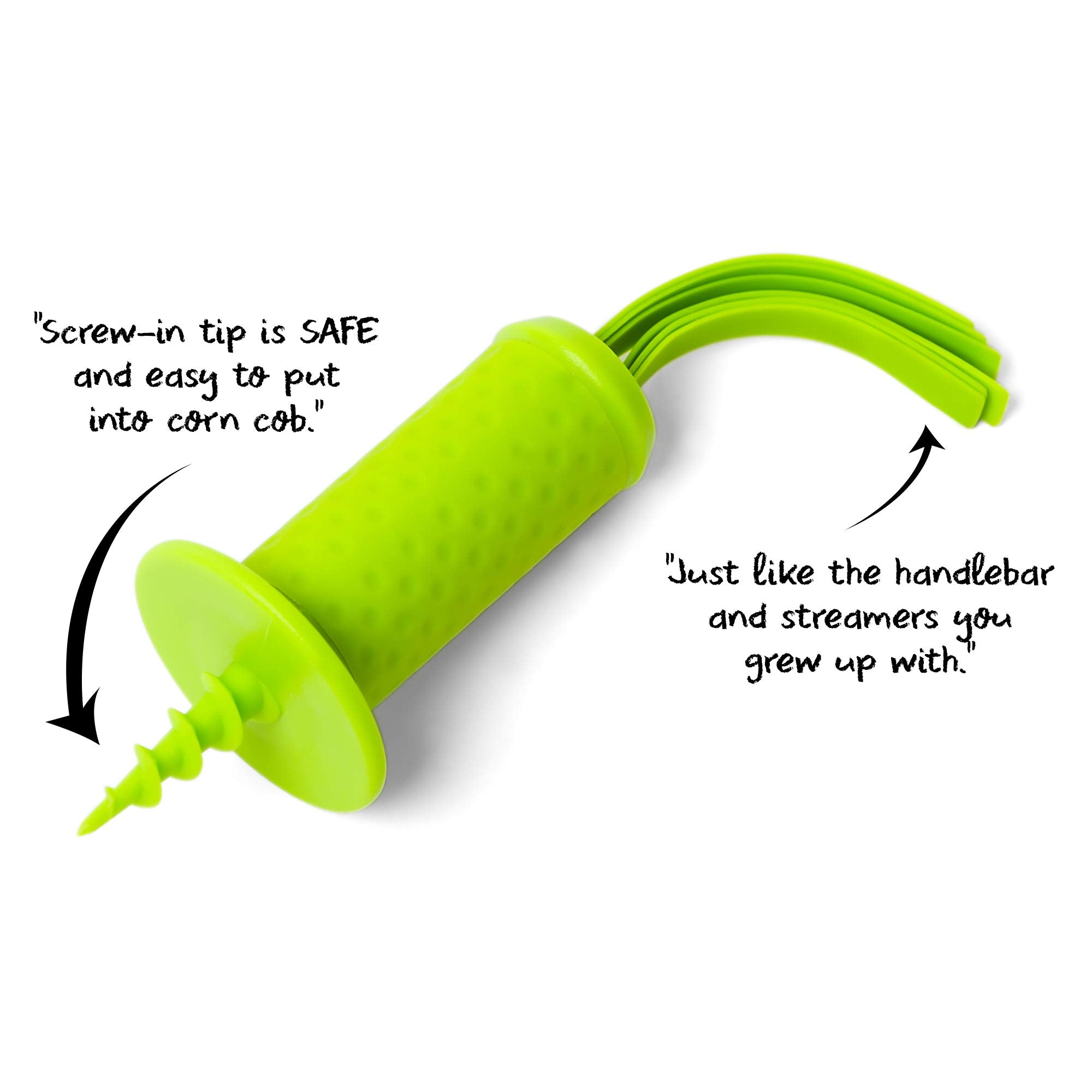 Outset Corn Holder, Extra Large, Green