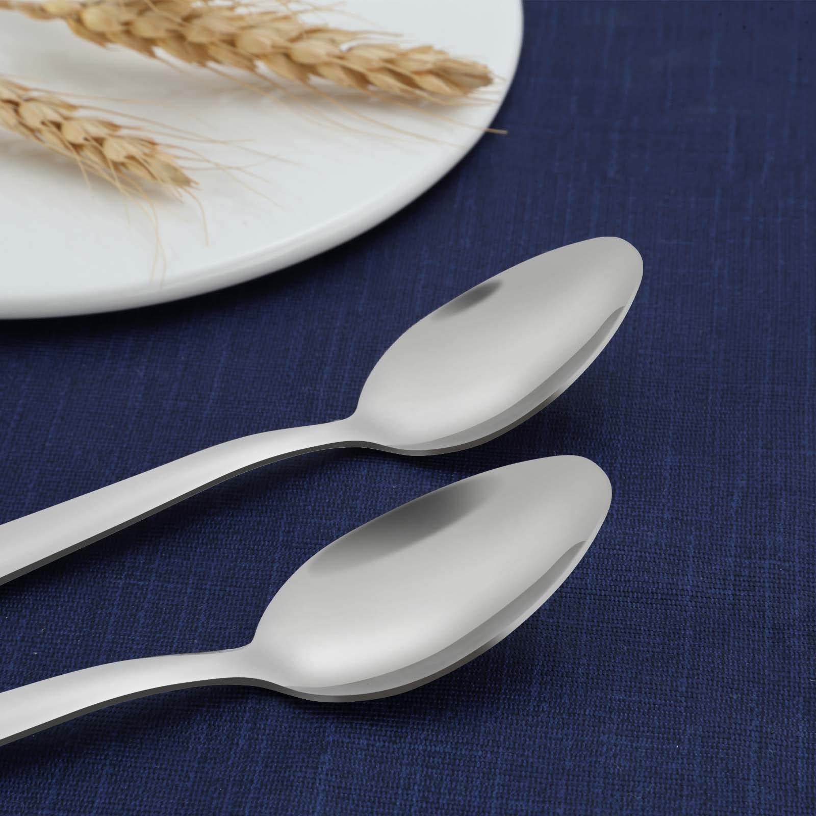 36-Piece Tea Spoons Set, Funnydin 5.9'' Stainless Steel Tea Spoons Silverware, Durable Small Spoons, Cost-Effective Tea Spoon Se