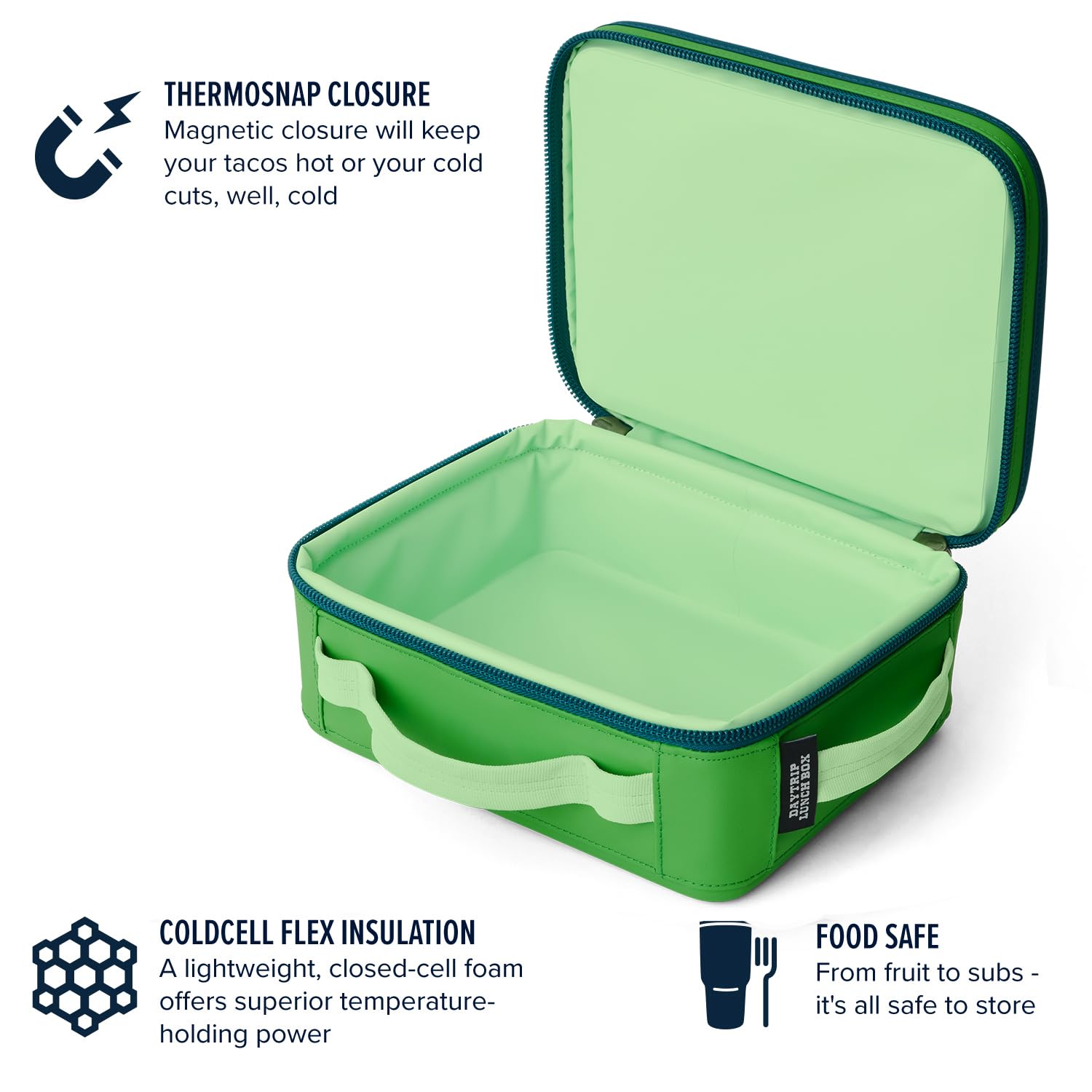 Yeti Daytrip Lunch Box, Canopy Green/Teal
