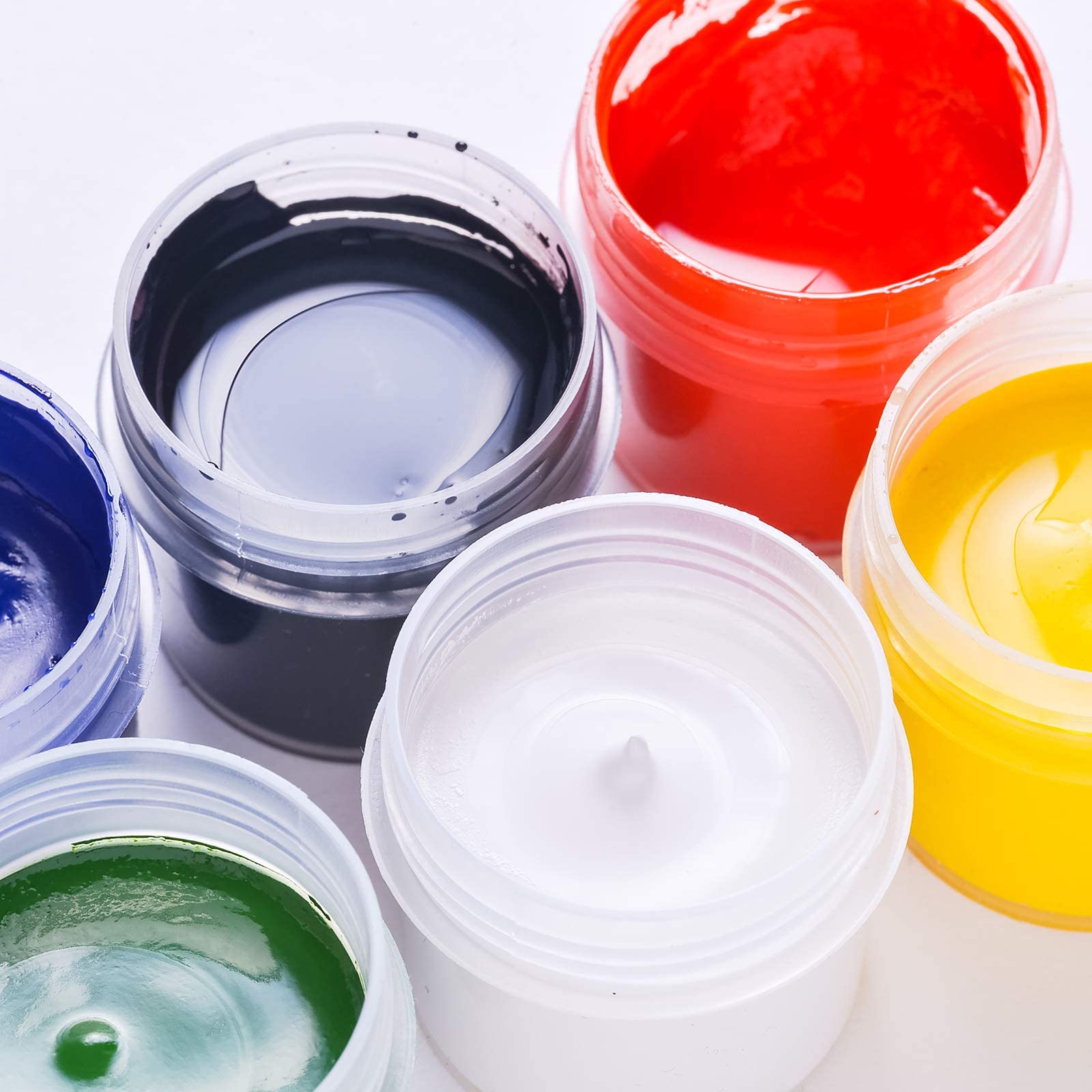 36 Pack 4 Oz Jars Round Clear Cosmetic Container With Lids, Eternal Moment Plastic Slime Jars For Lotion, Cream, Ointments, Make