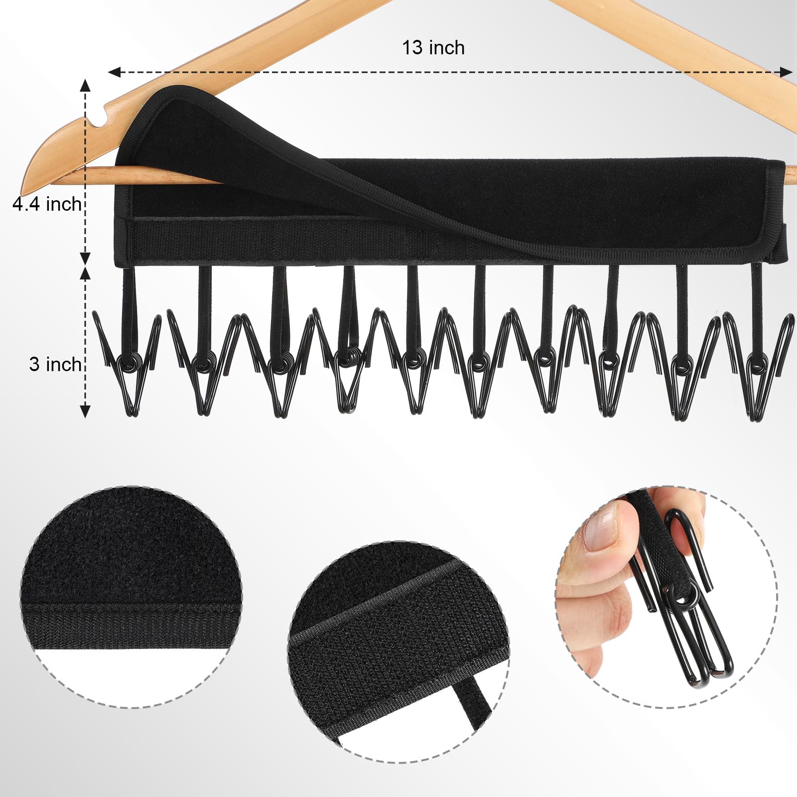 2 Pack Hat Organizer For Baseball Caps, Hat Rack For Hanger, Hat Holder For Closet Organizers And Storage, Baseball Cap Organize