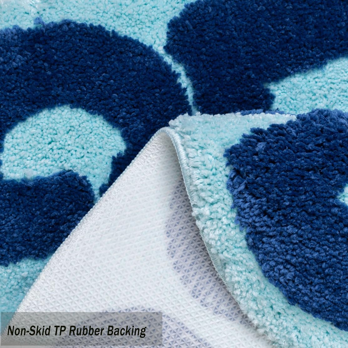 Urtlmaji You Look Good Bath Mat Blue Bathroom Rugs Funny Cute Bath Rugs Non Slip Microfiber Plush Preppy Small Cool Shower Rug W