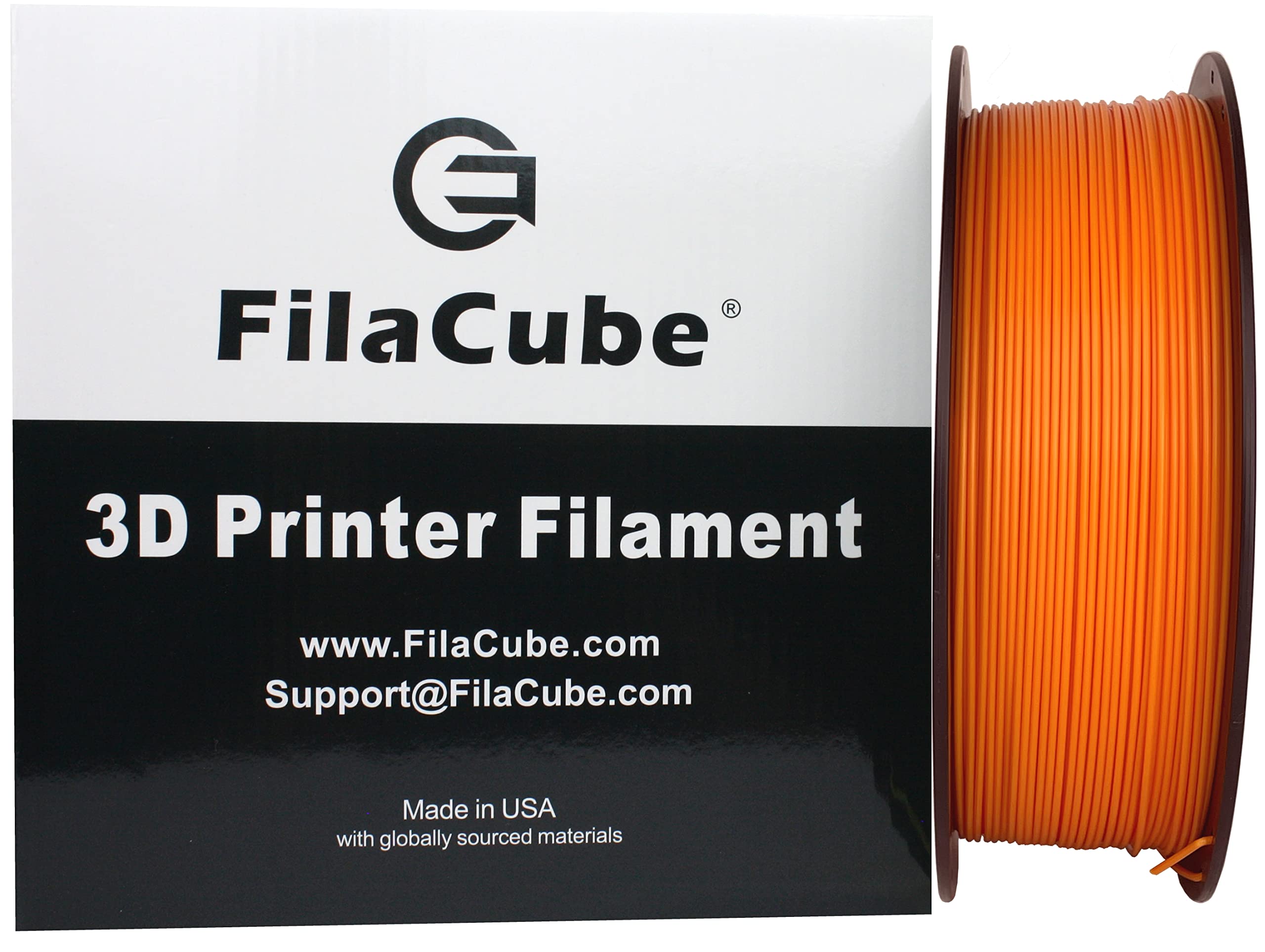 Halloween Pumpkin Orange 175Mm Filacube Pla 2 3D Printer Filament 1Kg Halloween Pumpkins Made In Usa]